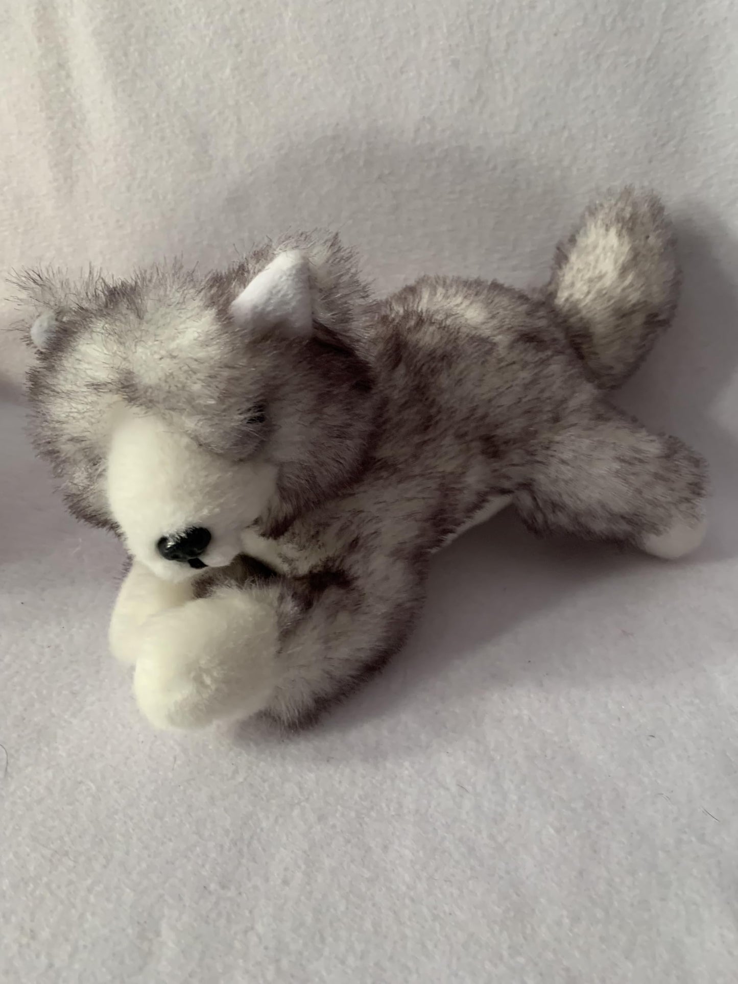 Weighted stuffed animals with 1 1/2 lbs, small dog, washable plush buddy puppy, scottie, husky, labradoodle