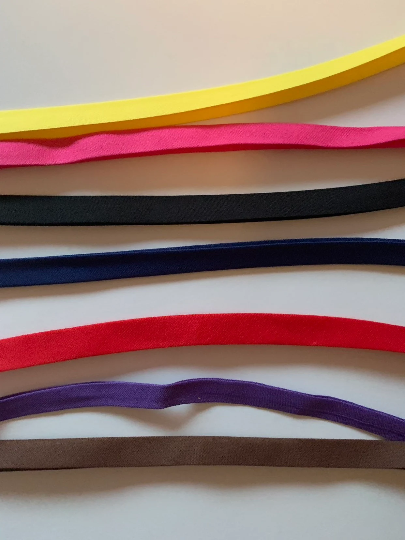 Bias Tape 1/2" Double Fold - Various Colors - cotton quilt binding, sewing projects, plain colors