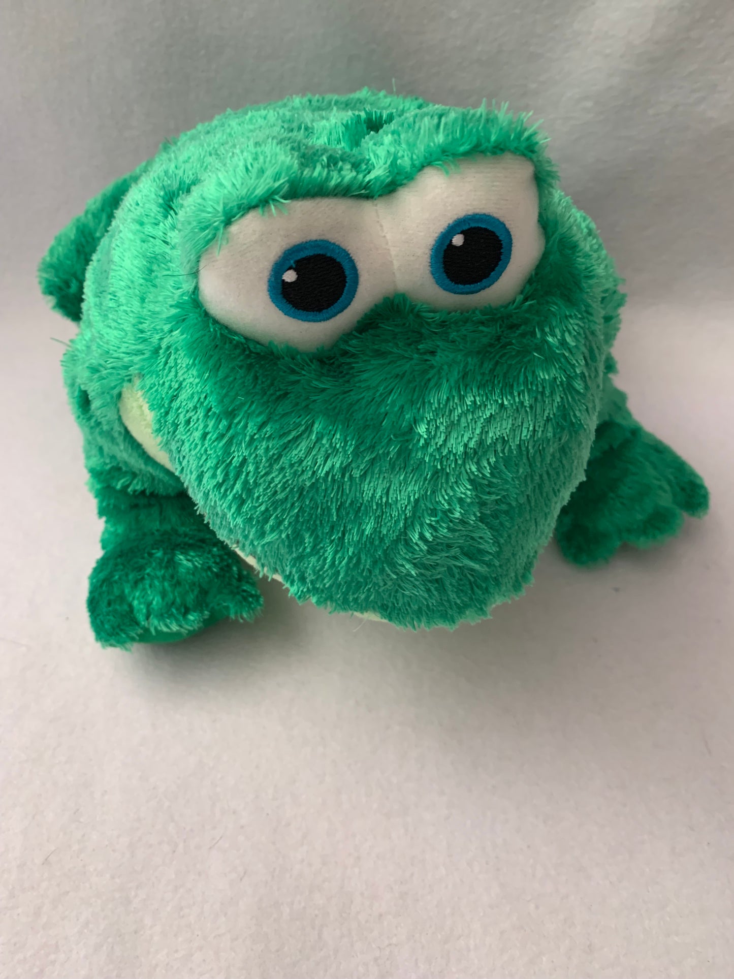 Weighted stuffed animal, frog with 3 lbs, washable plush buddy, various patterns, autism toy