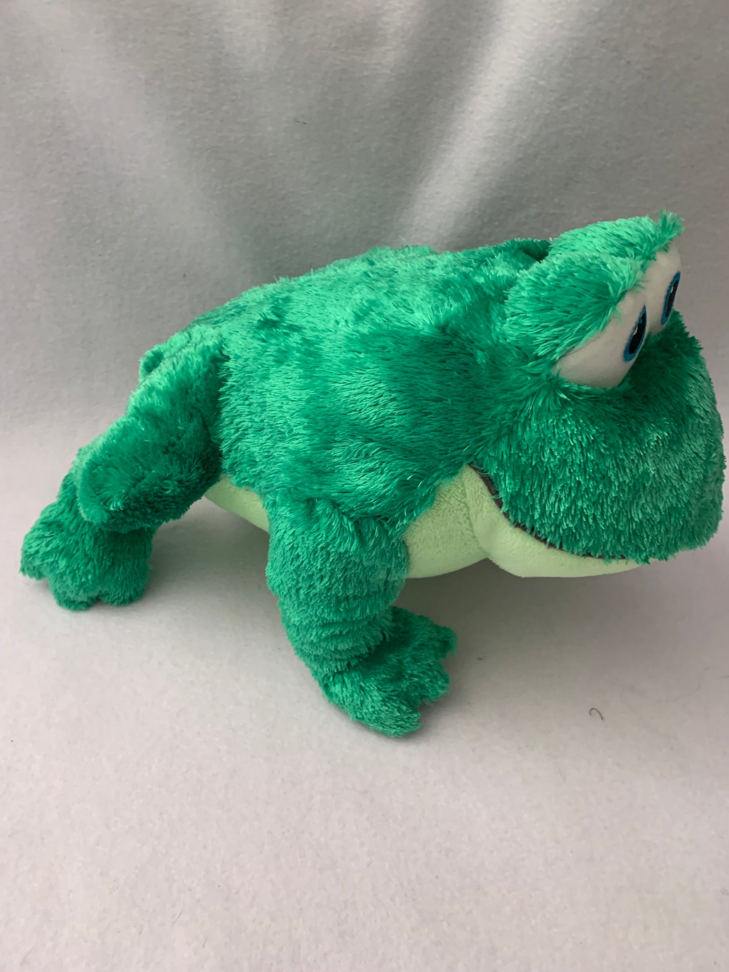 Weighted stuffed animal, frog with 3 lbs, washable plush buddy, various patterns, autism toy