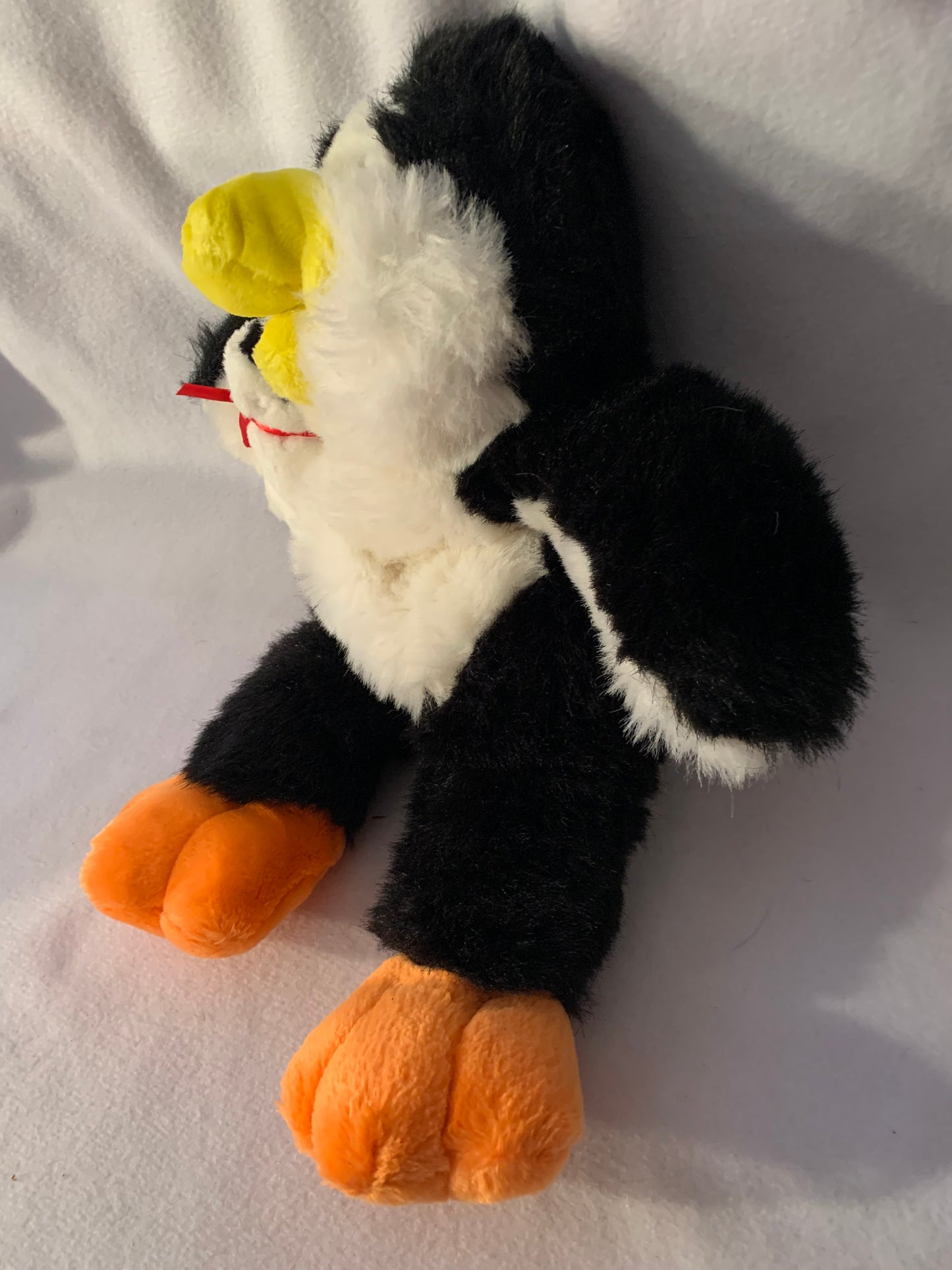 Weighted stuffed animal, penguin sensory toy with 3-4 lbs, AUTISM WEIGHTED PLUSH