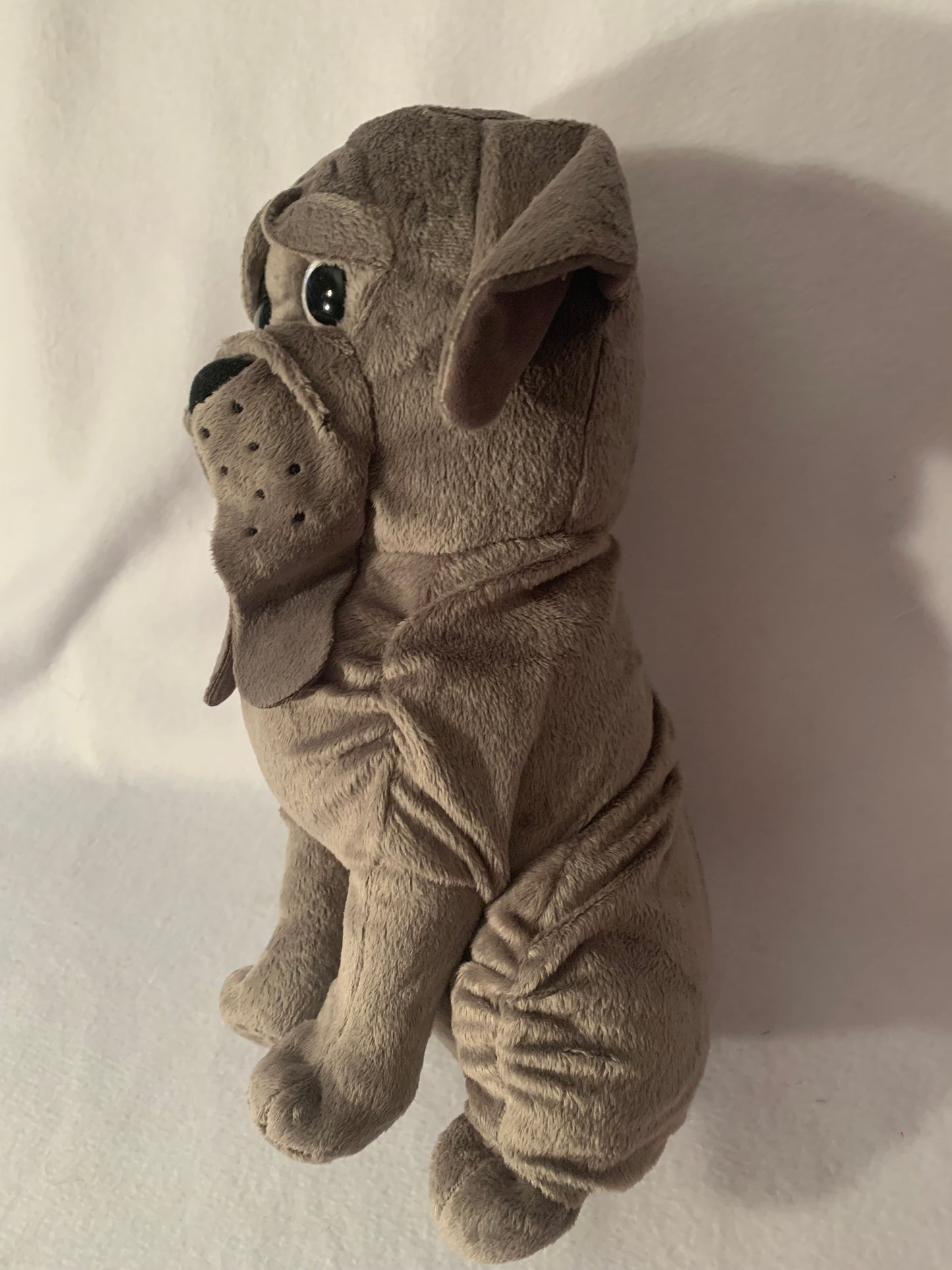 Weighted stuffed animal, wizard owl, Fang dog with 4 lbs, weighted plush buddy, washable, ready to ship, Harry, Aunt Sandy's Sewing