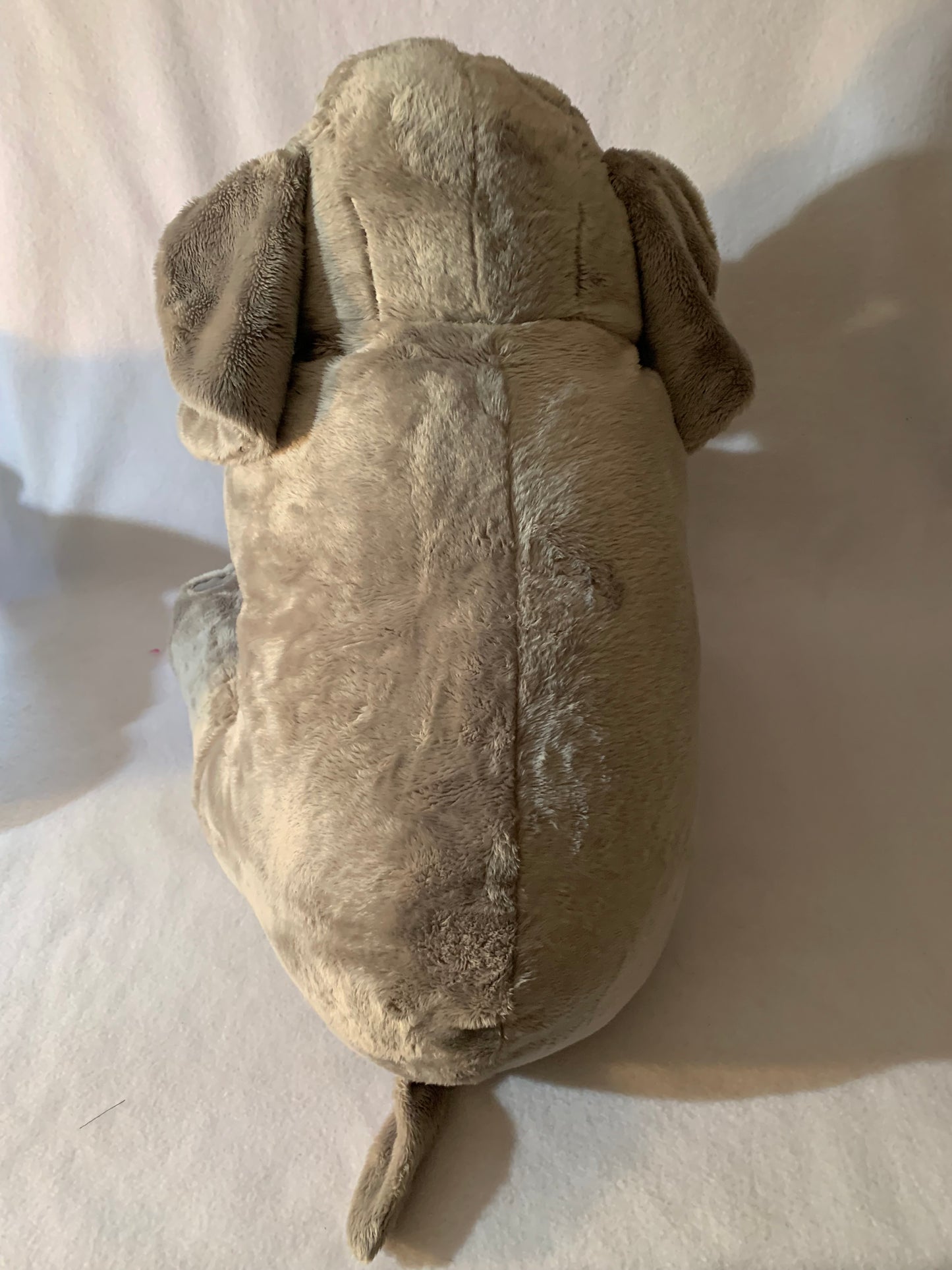Aunt Sandy's Sewing Weighted Stuffed Animal, Jumbo Elephant with 15 or 20 lbs, Washable Plush Extra Large Buddy