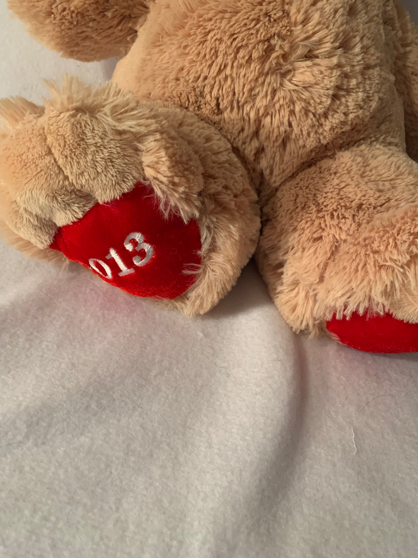 Weighted stuffed animal, Jumbo teddy bear with 10-12 lbs, large washable weighted buddy, AUTISM PLUSH BEAR