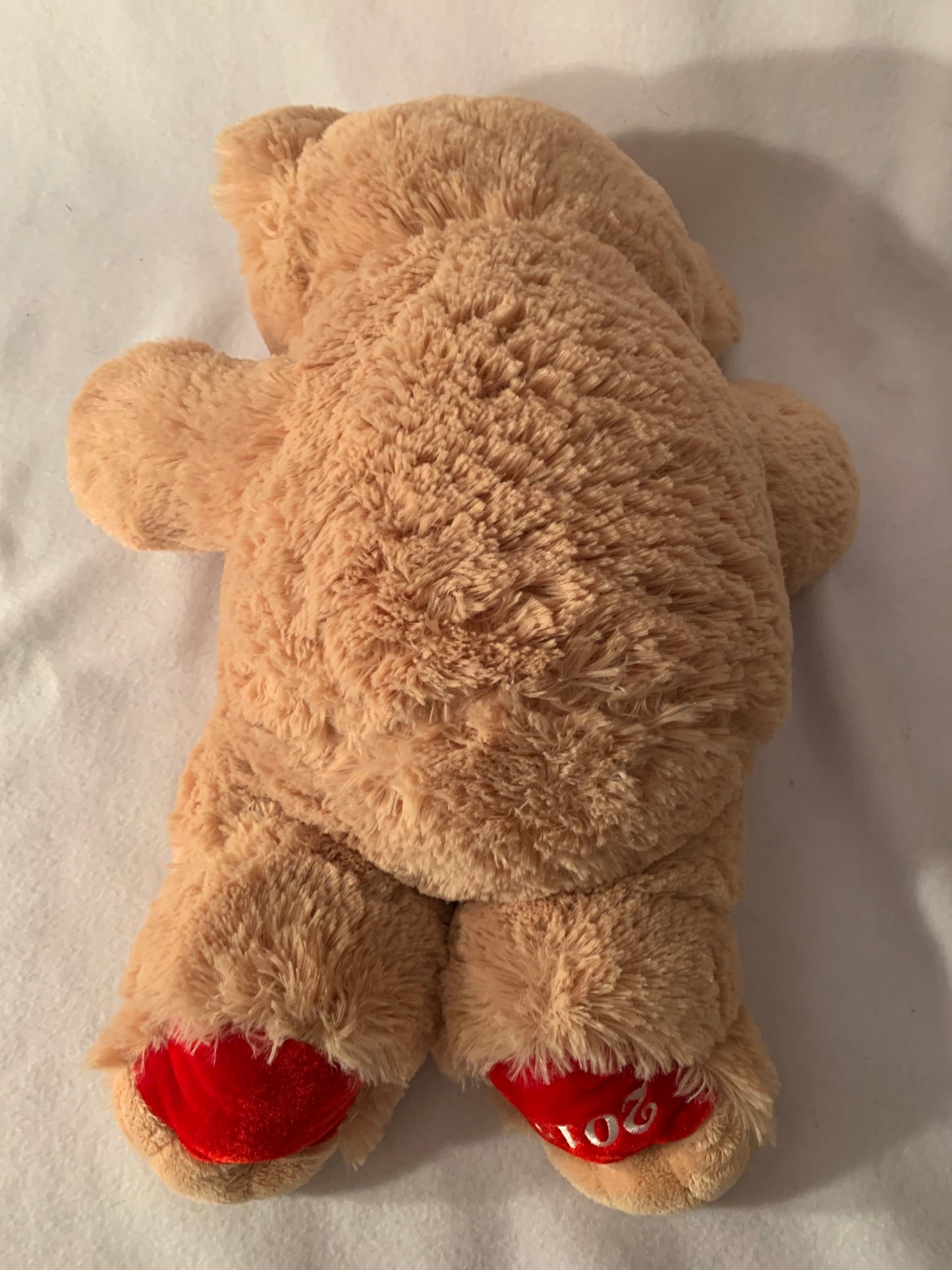 Weighted stuffed animal, Jumbo teddy bear with 10-12 lbs, large washable weighted buddy, AUTISM PLUSH BEAR