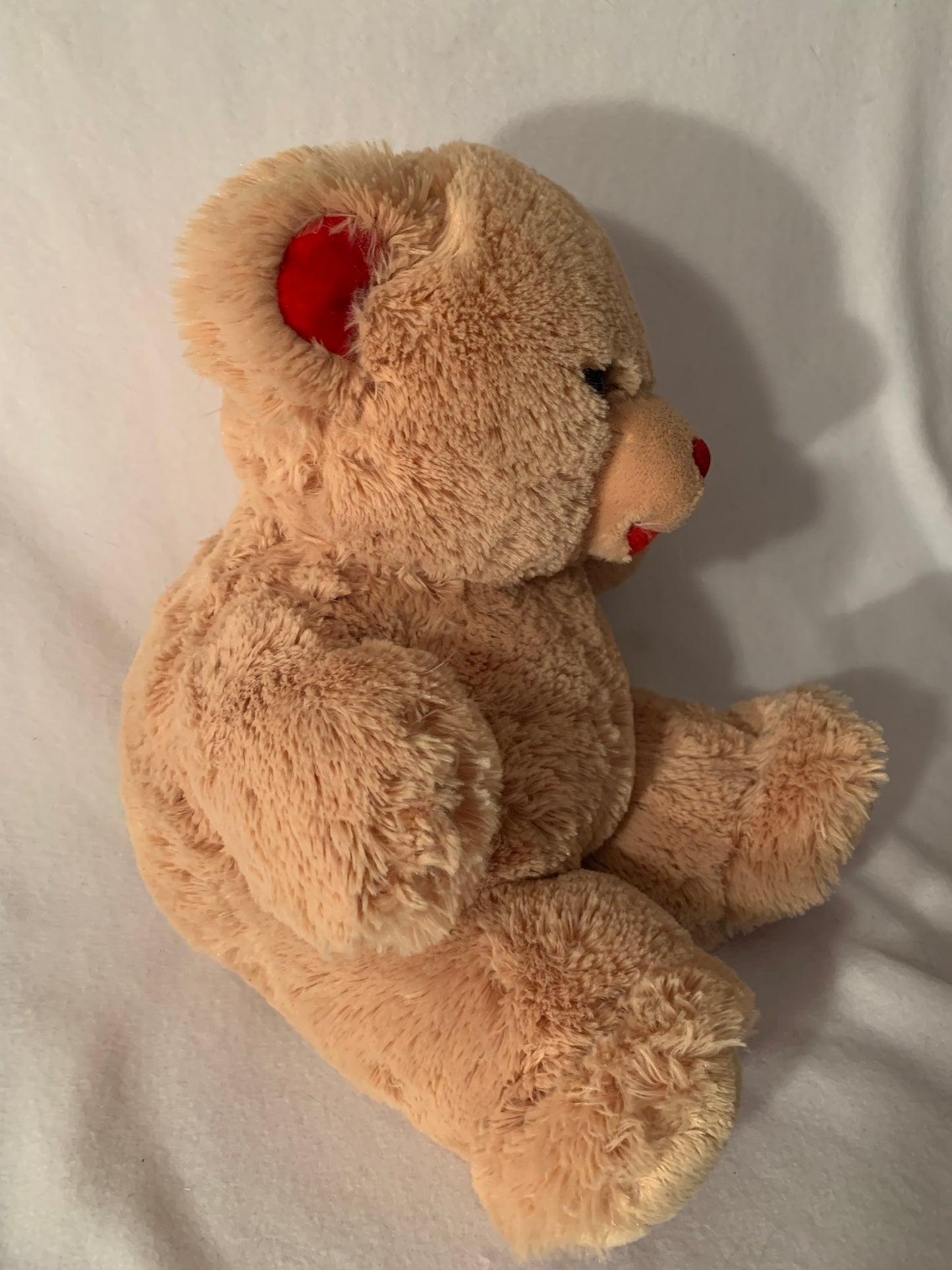 Weighted stuffed animal, Jumbo teddy bear with 10-12 lbs, large washable weighted buddy, AUTISM PLUSH BEAR