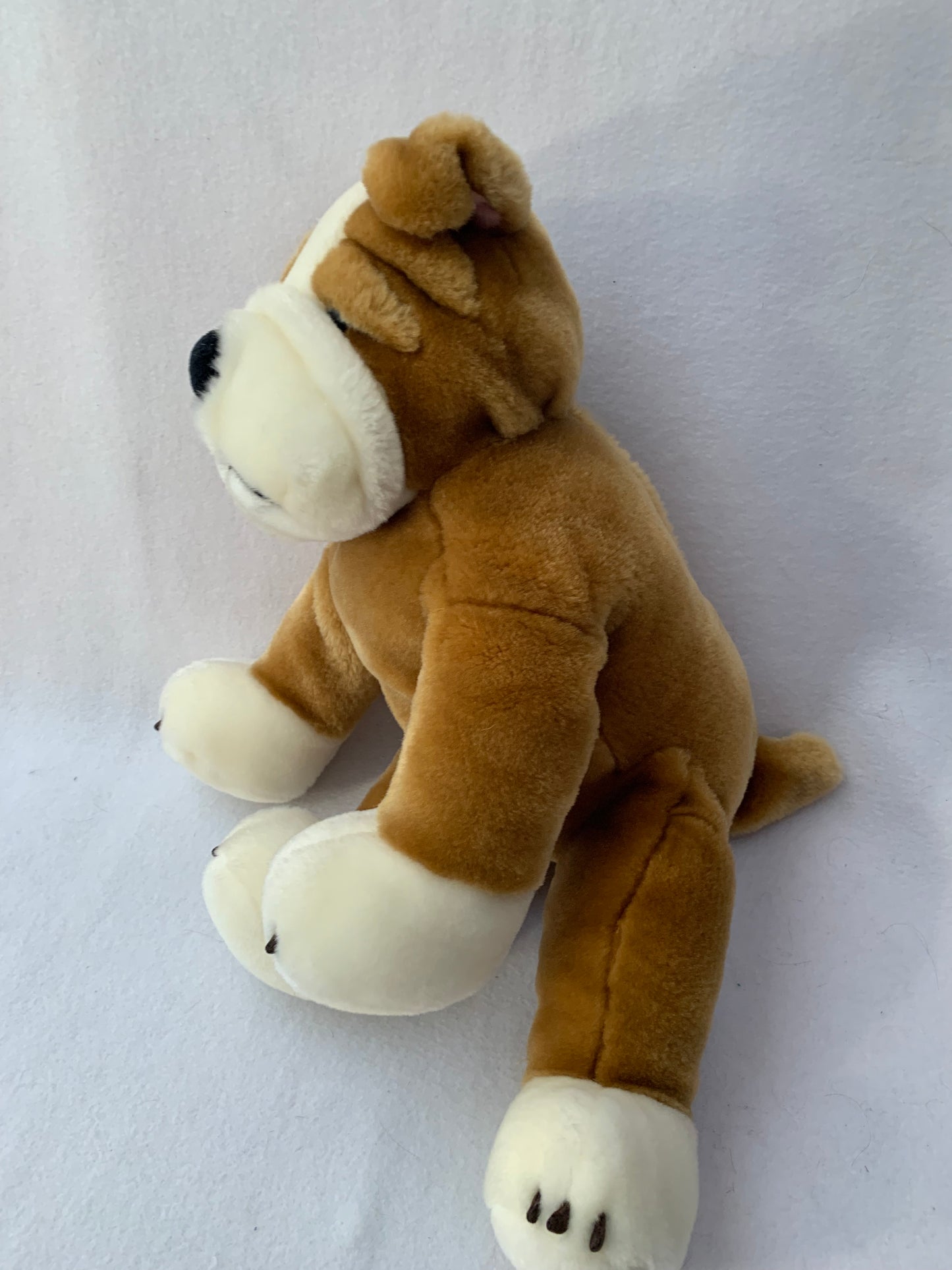 Weighted Stuffed Animals, large dog with 4 lbs, Rotweiler, Bulldog, Golden Retriever, washable plush buddy