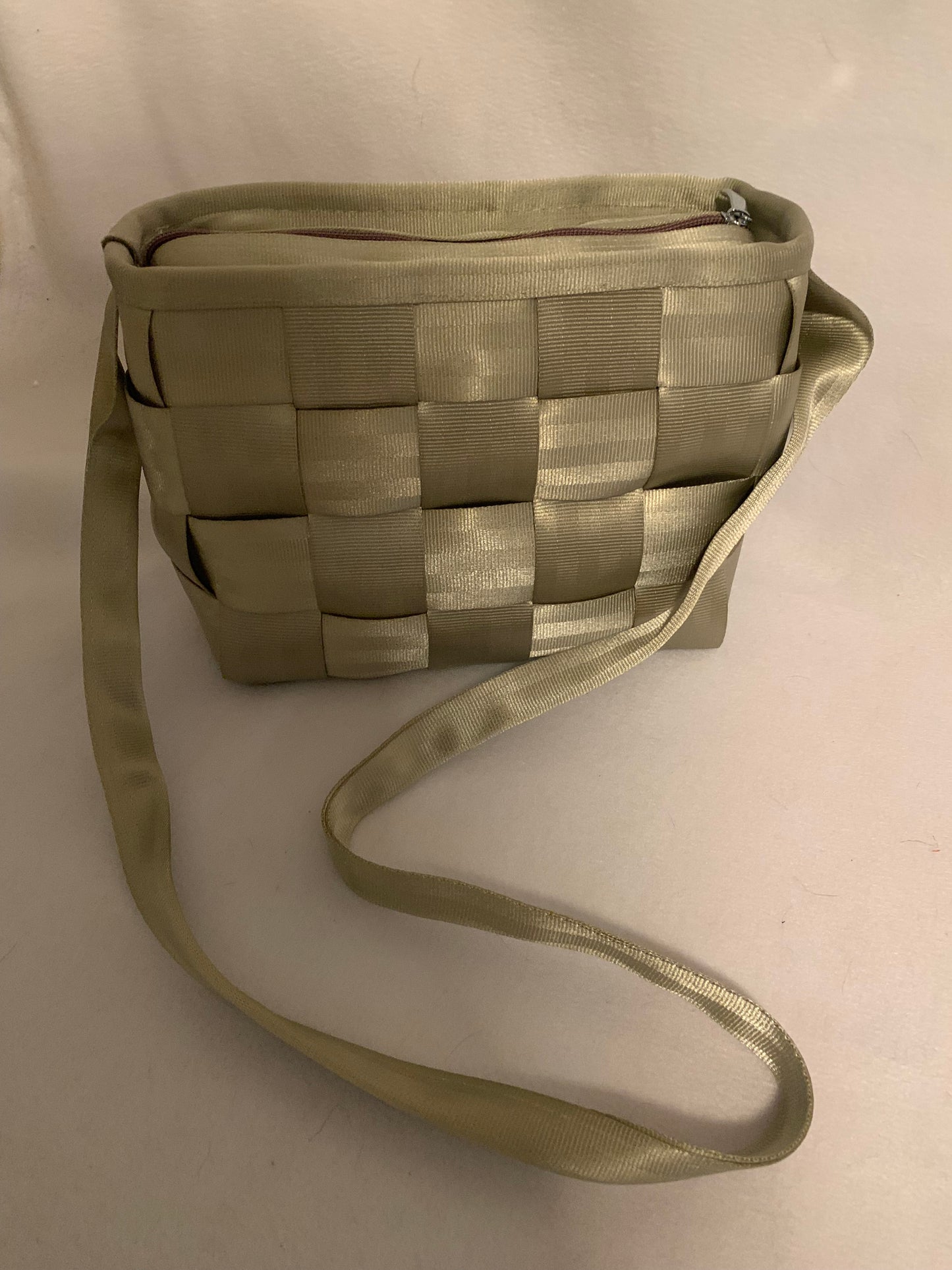 Custom seat belt purse, weave or panel style in various colors, seatbelt handbag, washable