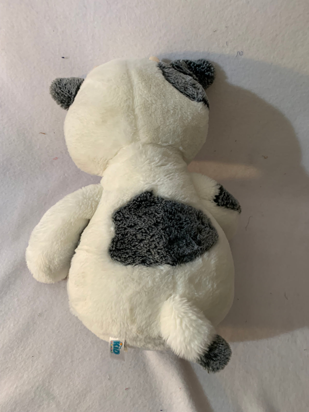 Weighted stuffed animal - cow plush with 3, 4 or 6 lbs, washable plush buddy, farm, barn, sleep aide