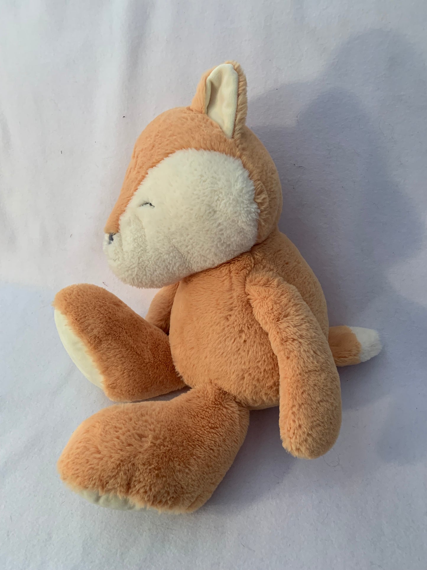 Weighted stuffed animal, jumbo cat, koala bear or fox with 10 lbs, large plush buddy, washable