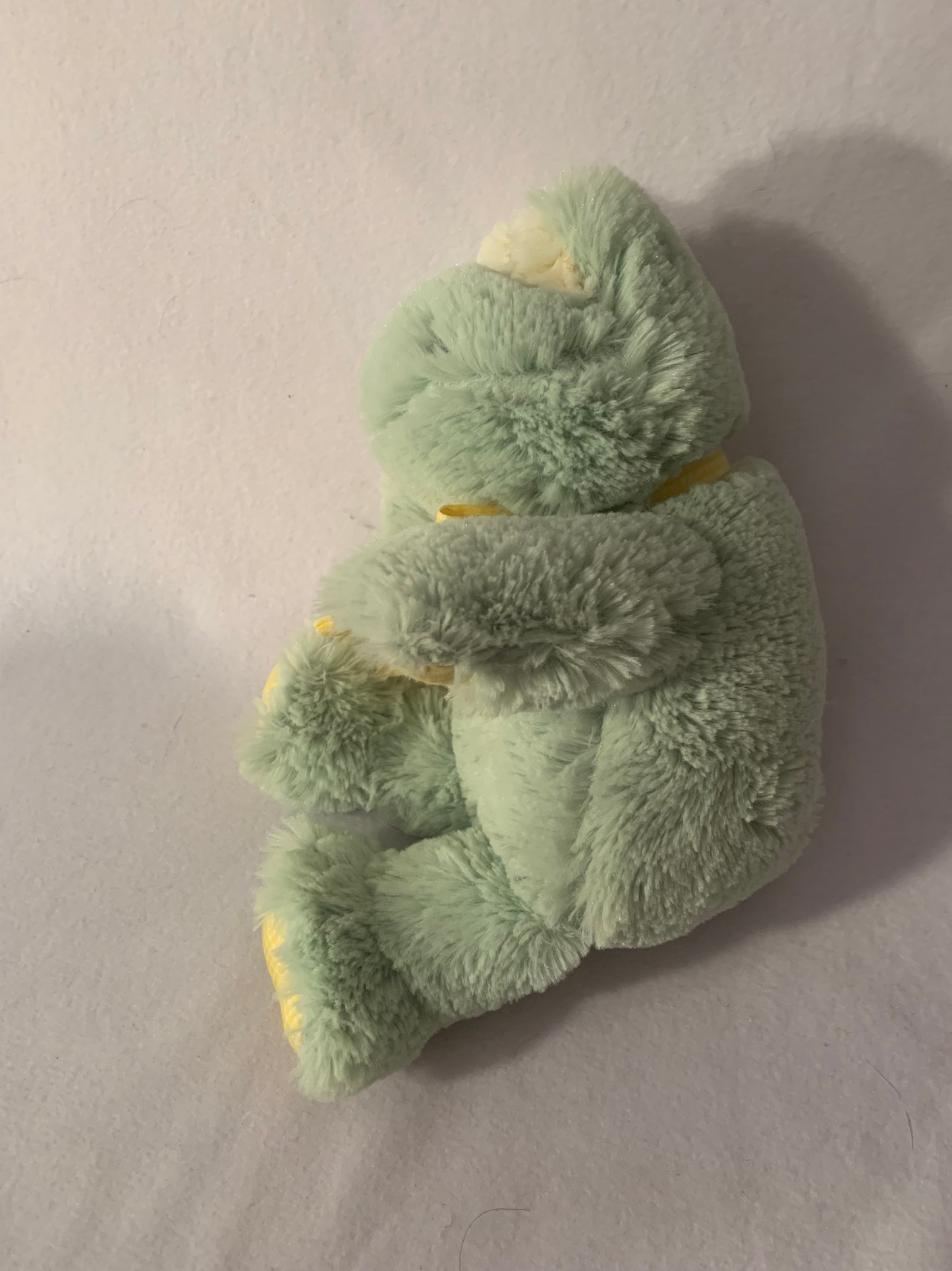 Weighted stuffed animal, frog with 3 lbs, washable plush buddy, various patterns, autism toy