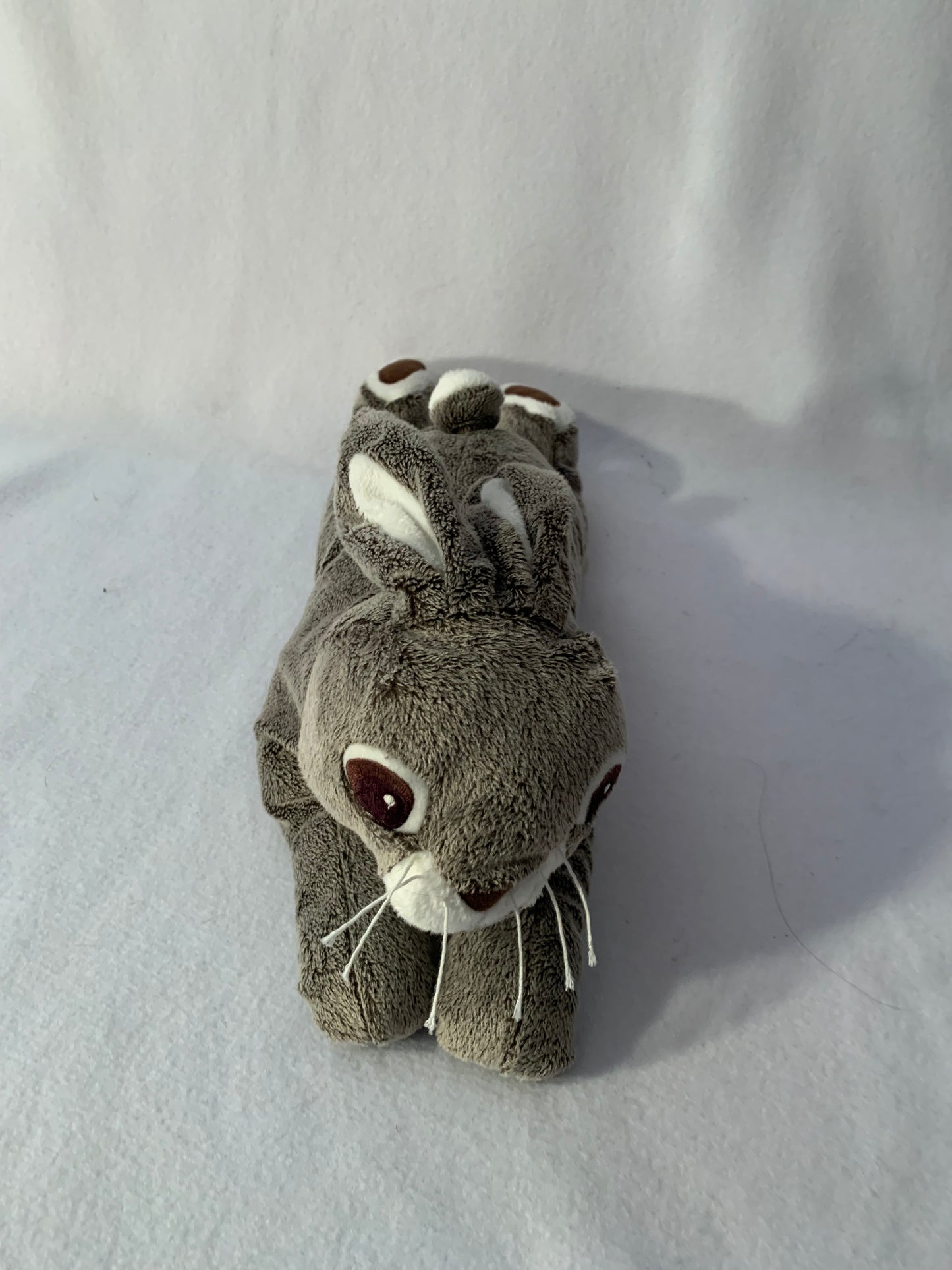 Weighted stuffed animal, bunny with 2 lbs, washable plush buddy, rabbit, Easter