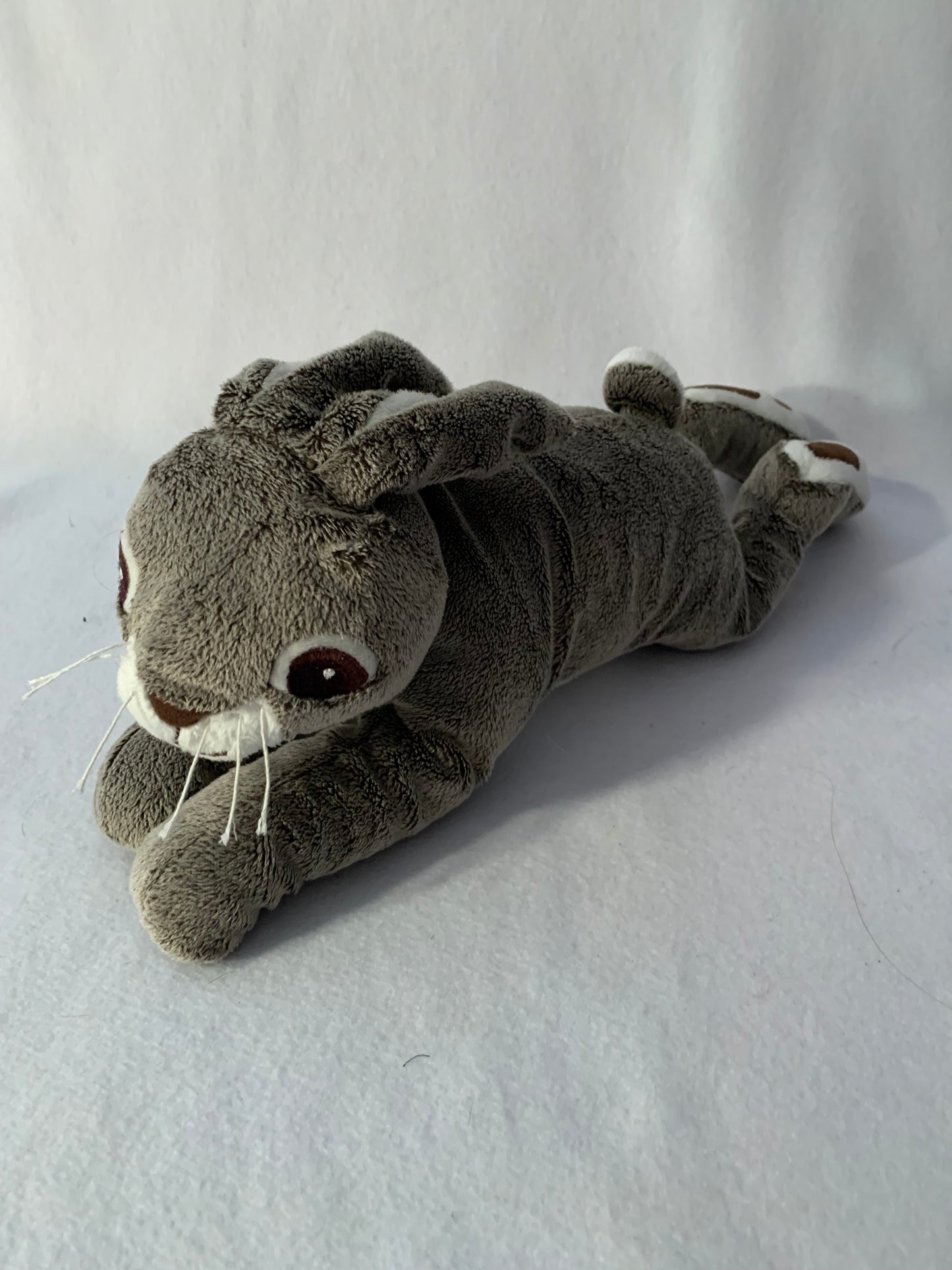 Weighted stuffed animal, bunny with 2 lbs, washable plush buddy, rabbit, Easter
