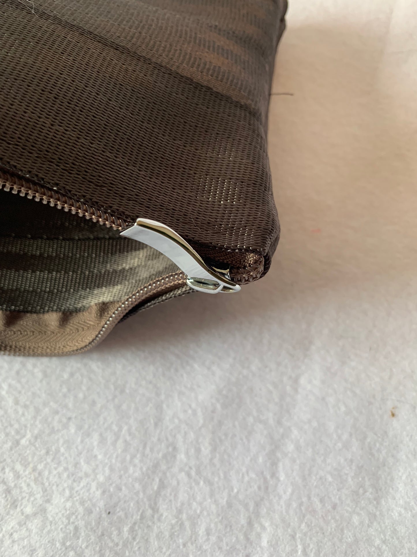 Seat belt clutch with wrist strap, various colors, lined or unlined, make up bag