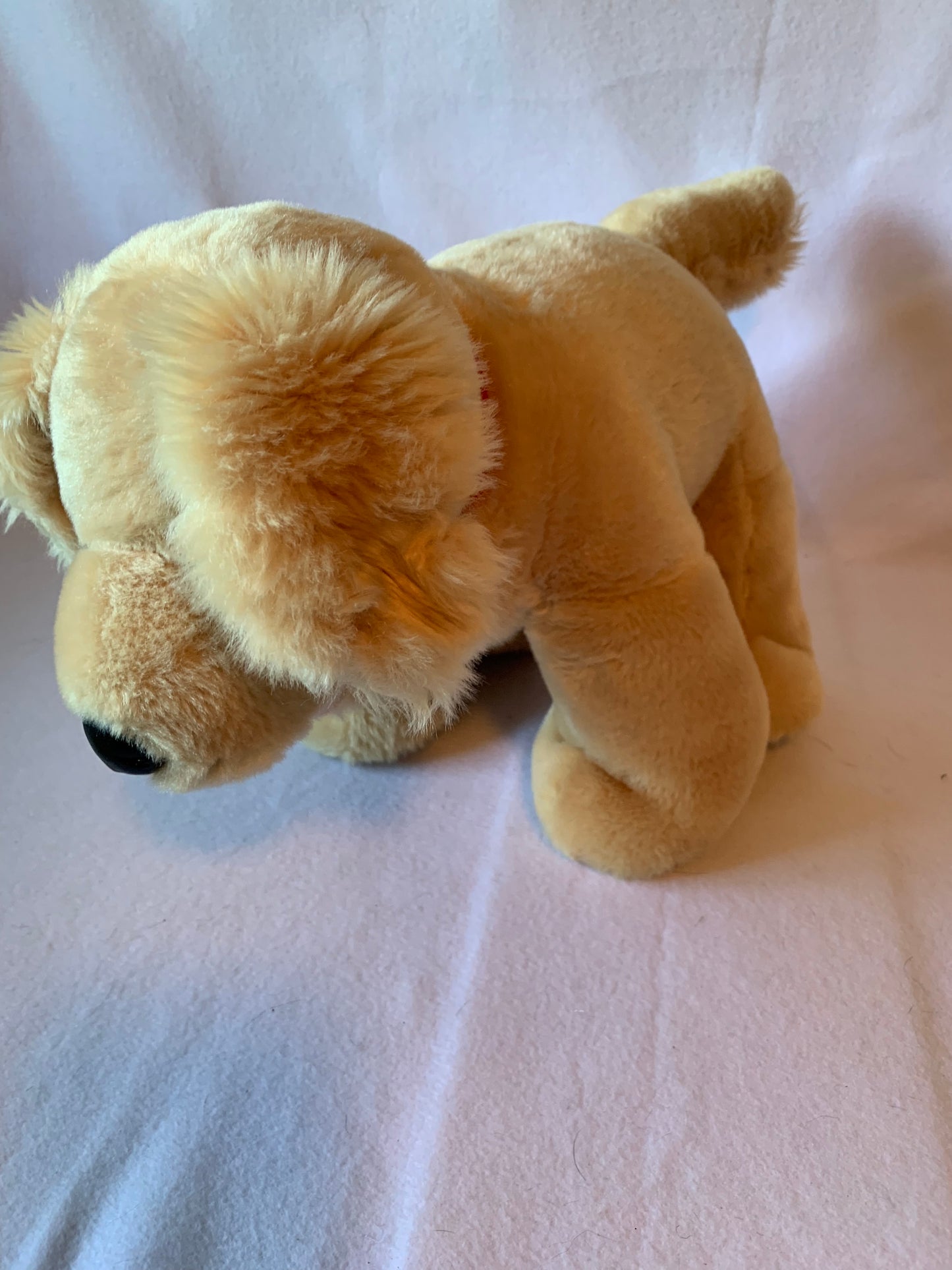 Weighted Stuffed Animals, large dog with 4 lbs, Rotweiler, Bulldog, Golden Retriever, washable plush buddy