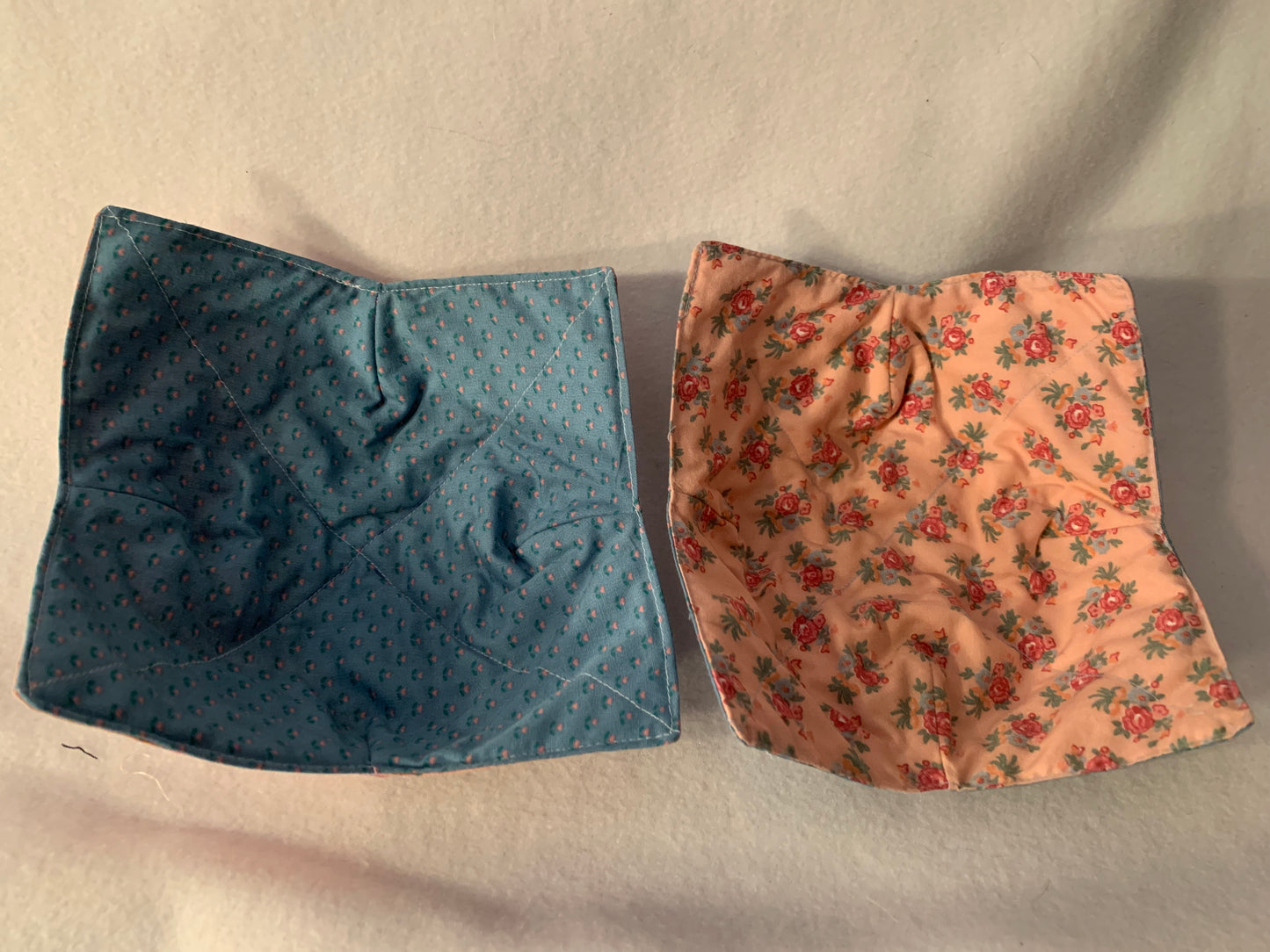 Microwave Bowl Cozy, Bowl Hot Pad, Soup Bowl Holder, washable, various patterns
