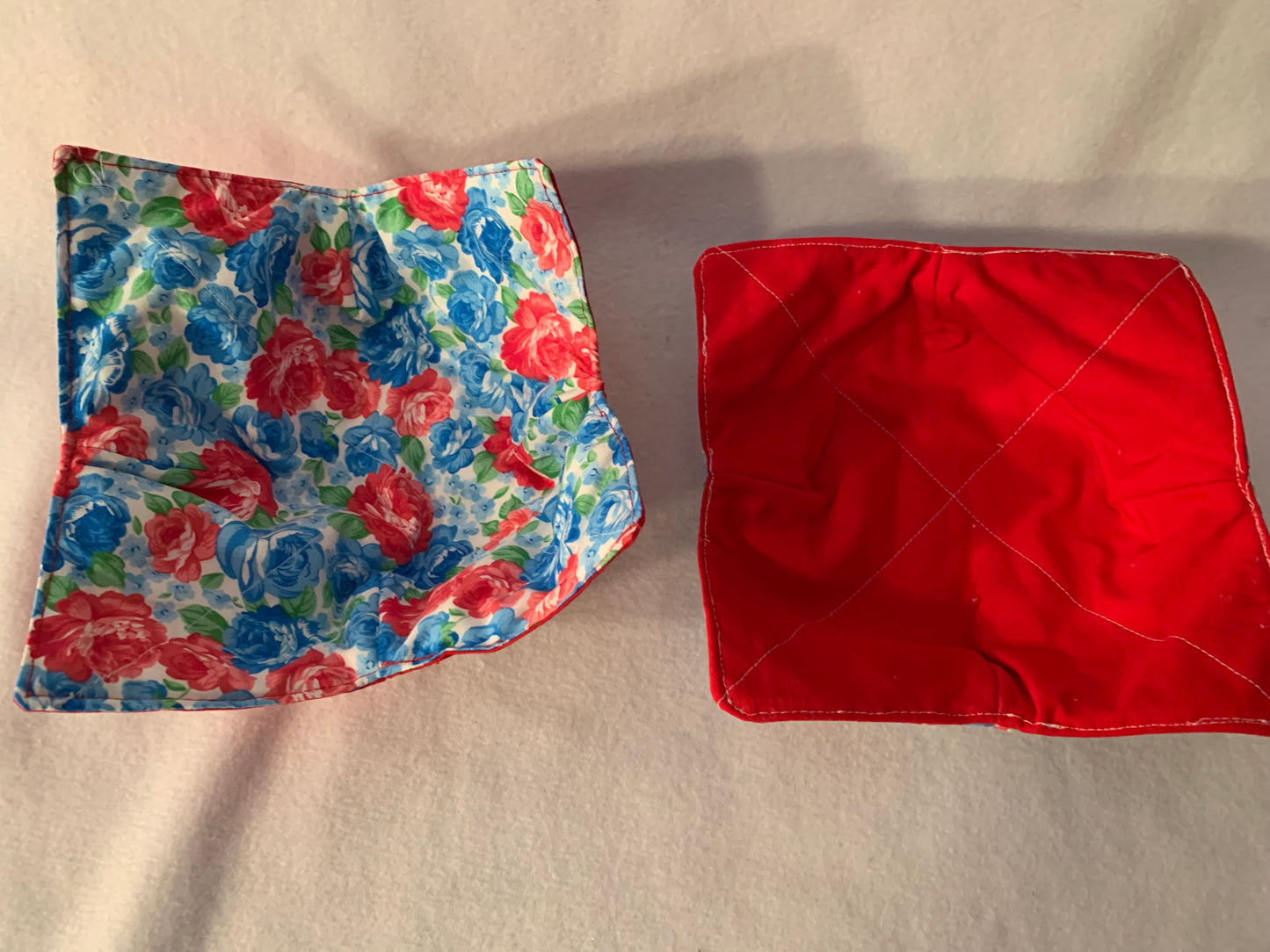 Microwave Bowl Cozy, Bowl Hot Pad, Soup Bowl Holder, washable, various patterns
