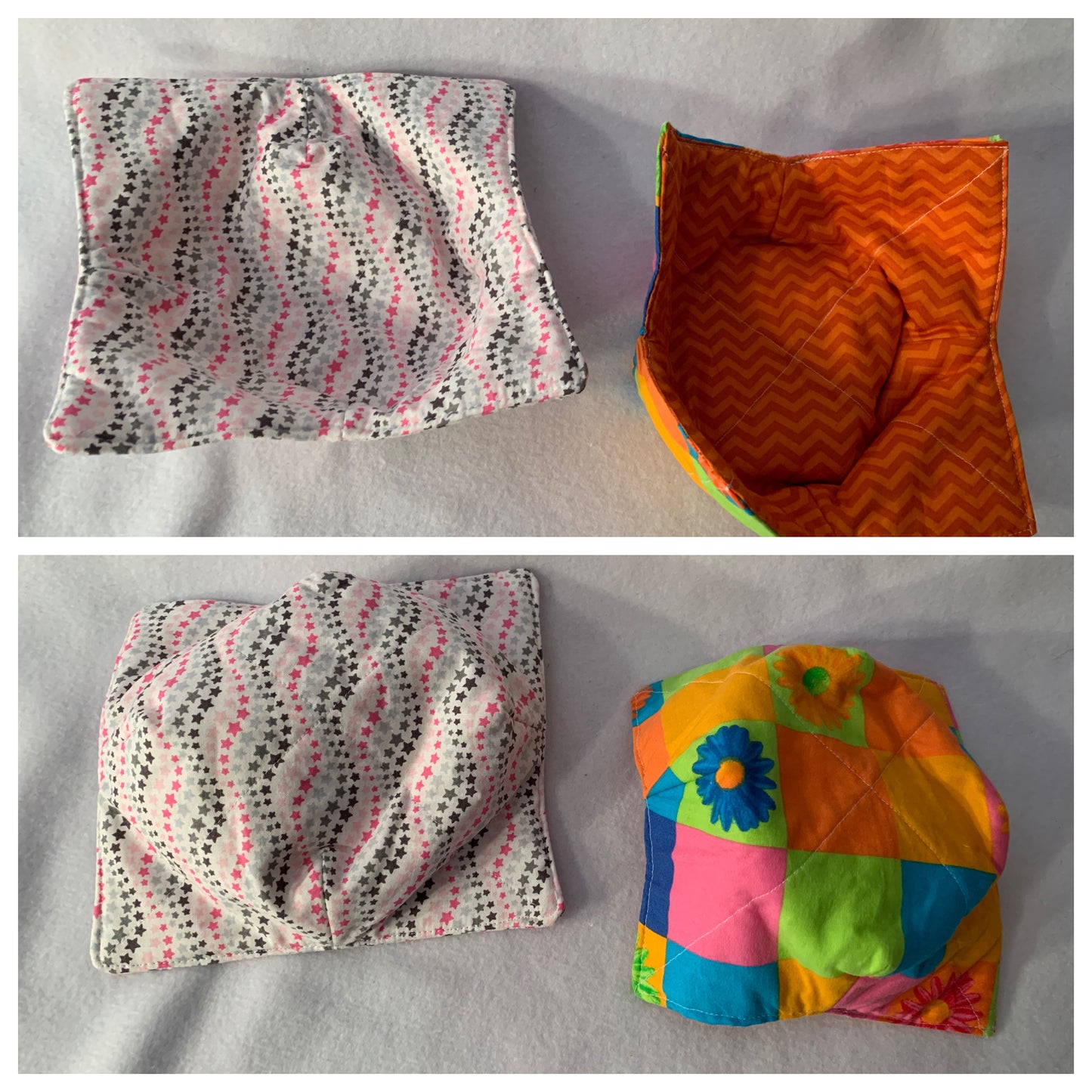 Microwave Bowl Cozy, Bowl Hot Pad, Soup Bowl Holder, washable, various patterns