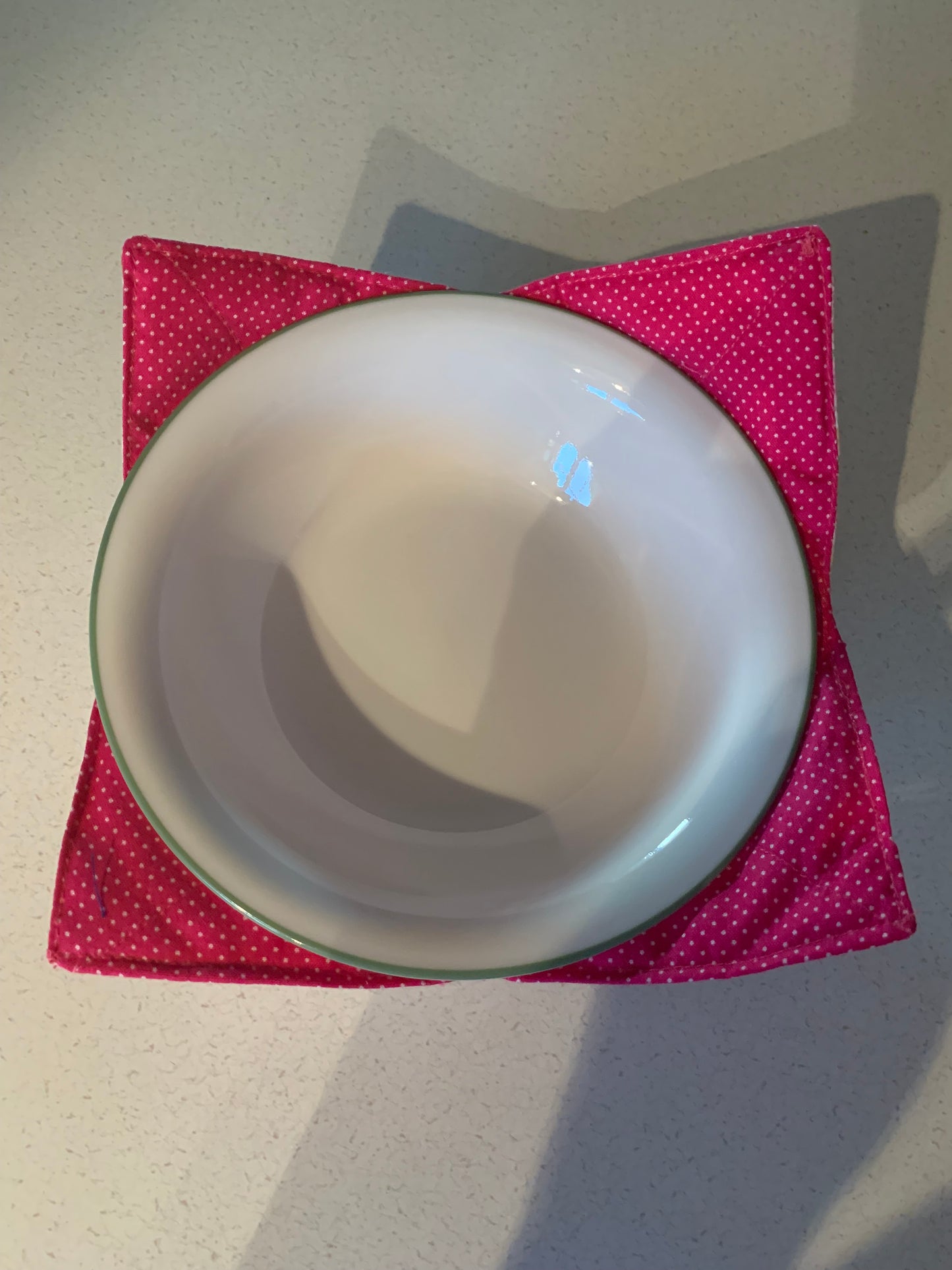 Microwave Bowl Cozy, Bowl Hot Pad, Soup Bowl Holder, washable, various patterns