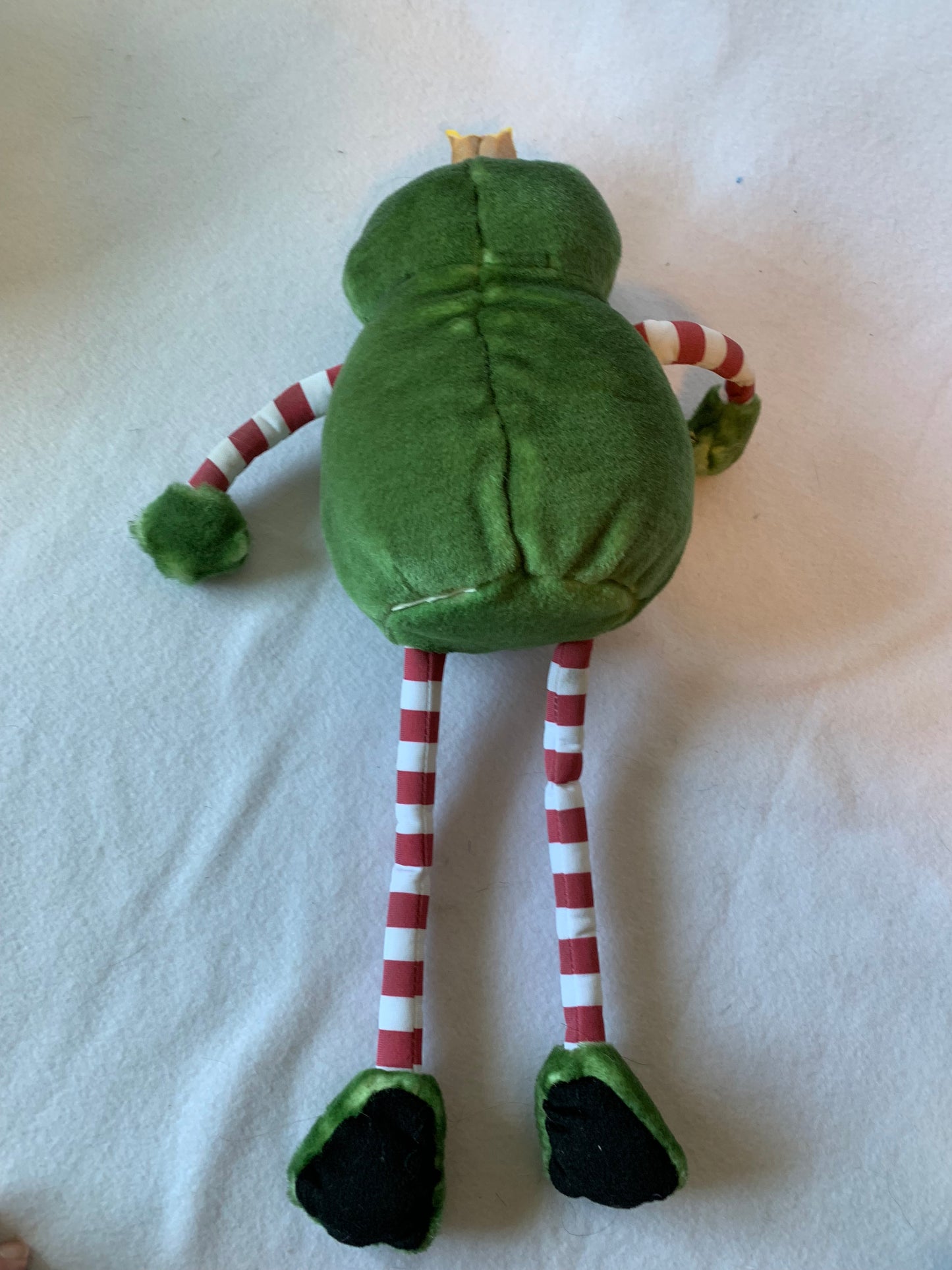 Weighted stuffed animal, frog with 2 lbs, washable plush buddy, various patterns