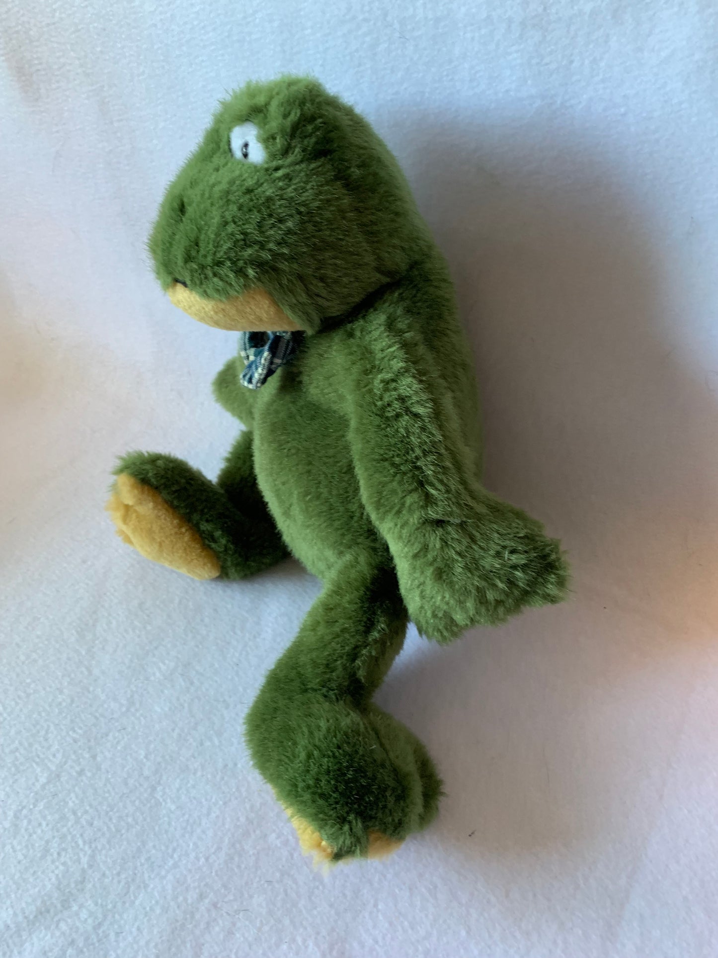 Weighted stuffed animal, frog with 2 lbs, washable plush buddy, various patterns