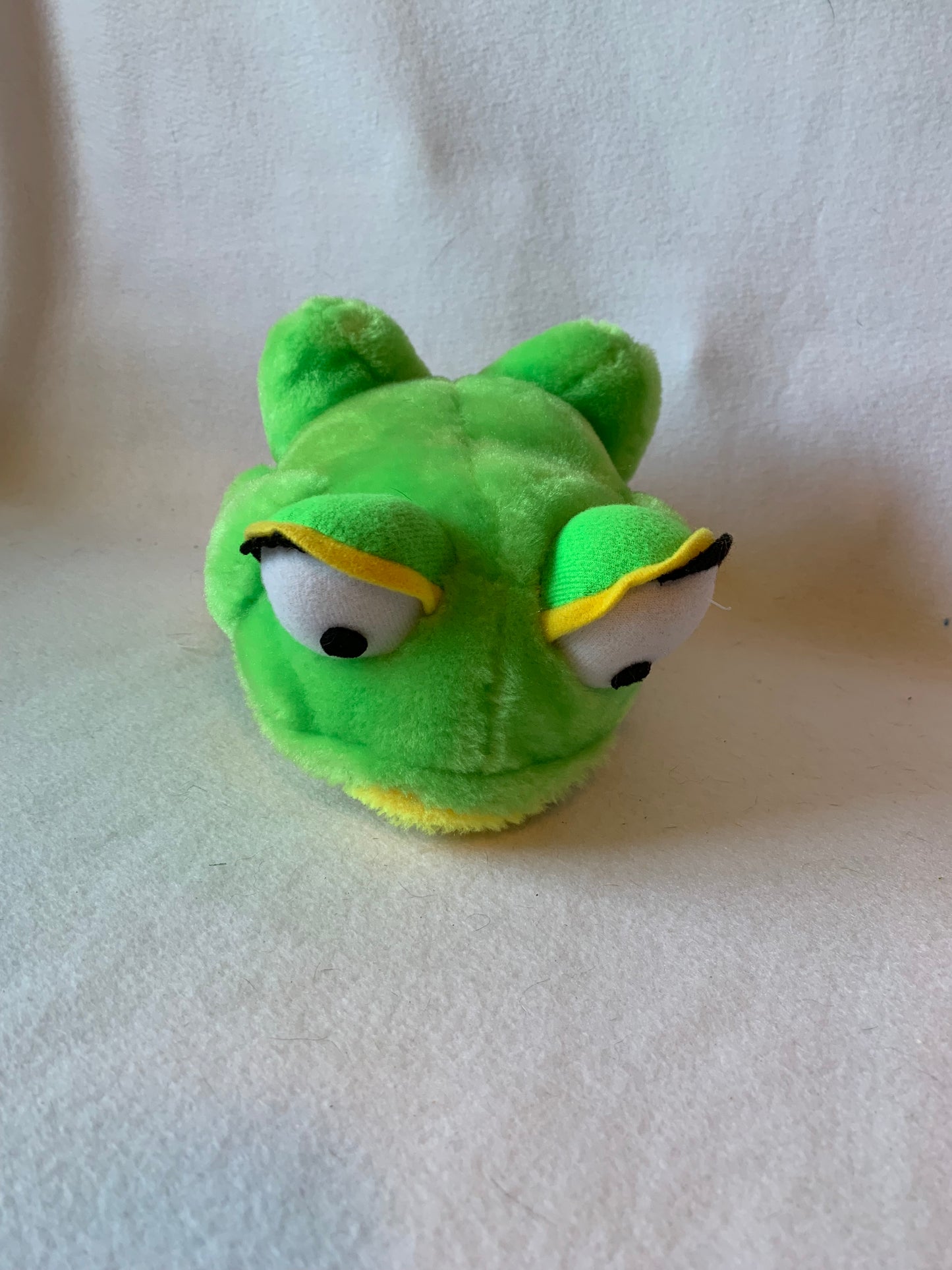Weighted stuffed animal, frog with 2 lbs, washable plush buddy, various patterns