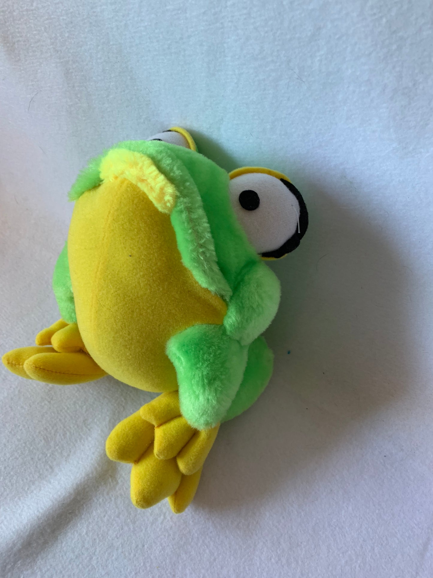 Weighted stuffed animal, frog with 2 lbs, washable plush buddy, various patterns