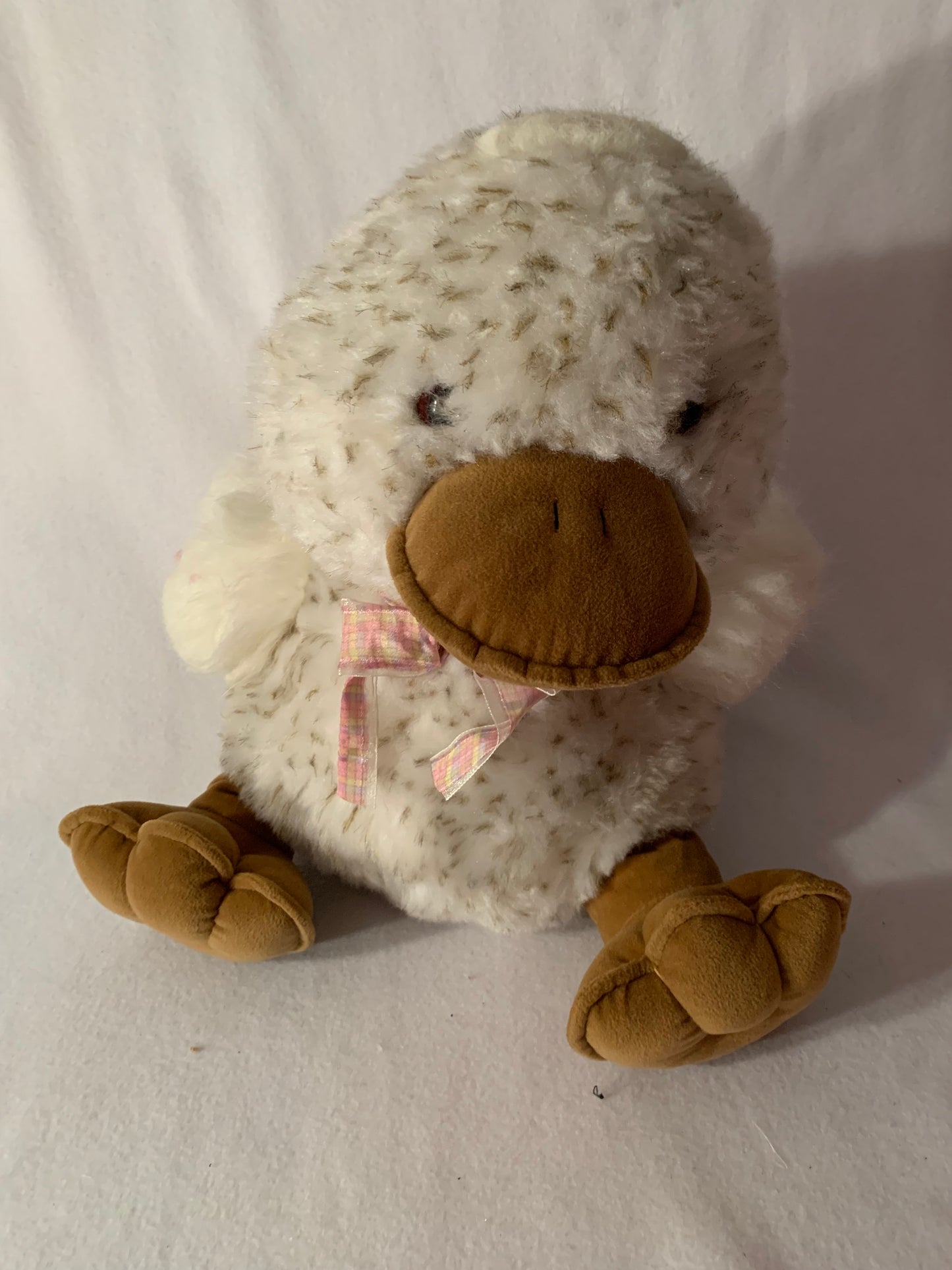 Jumbo Weighted stuffed animal, jumbo tiger, rhino, bear, pig, bunny or dcuk, with 12 lbs, washable plush buddy