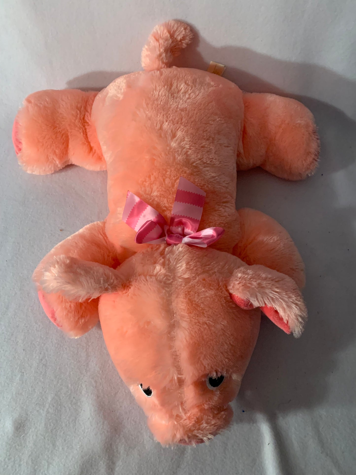 Jumbo Weighted stuffed animal, jumbo tiger, rhino, bear, pig, bunny or dcuk, with 12 lbs, washable plush buddy