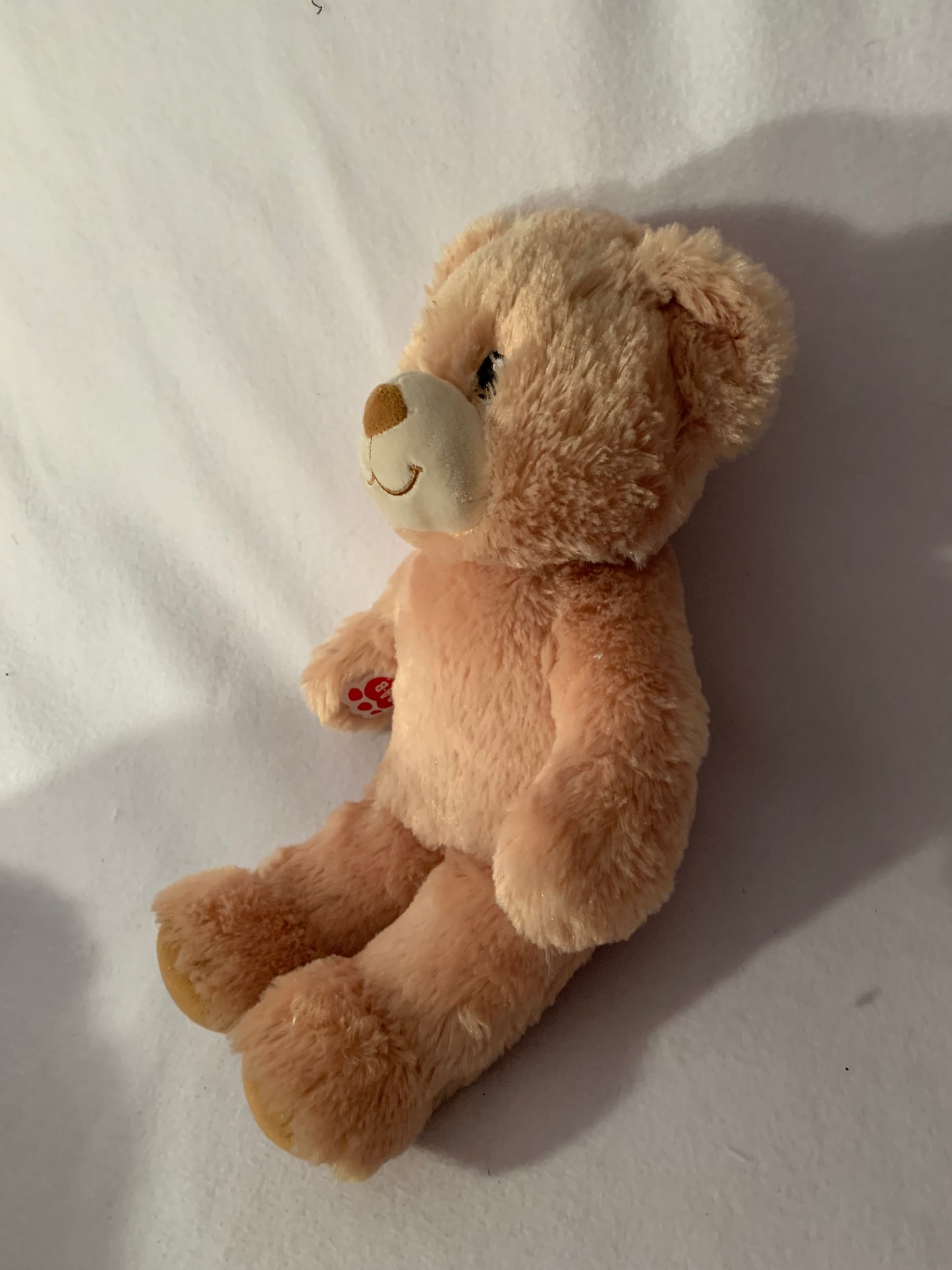 Weighted stuffed animal, teddy bear sensory toy with 4 lbs, AUTISM WEIGHTED PLUSH, birthday bear, peace, washable buddy