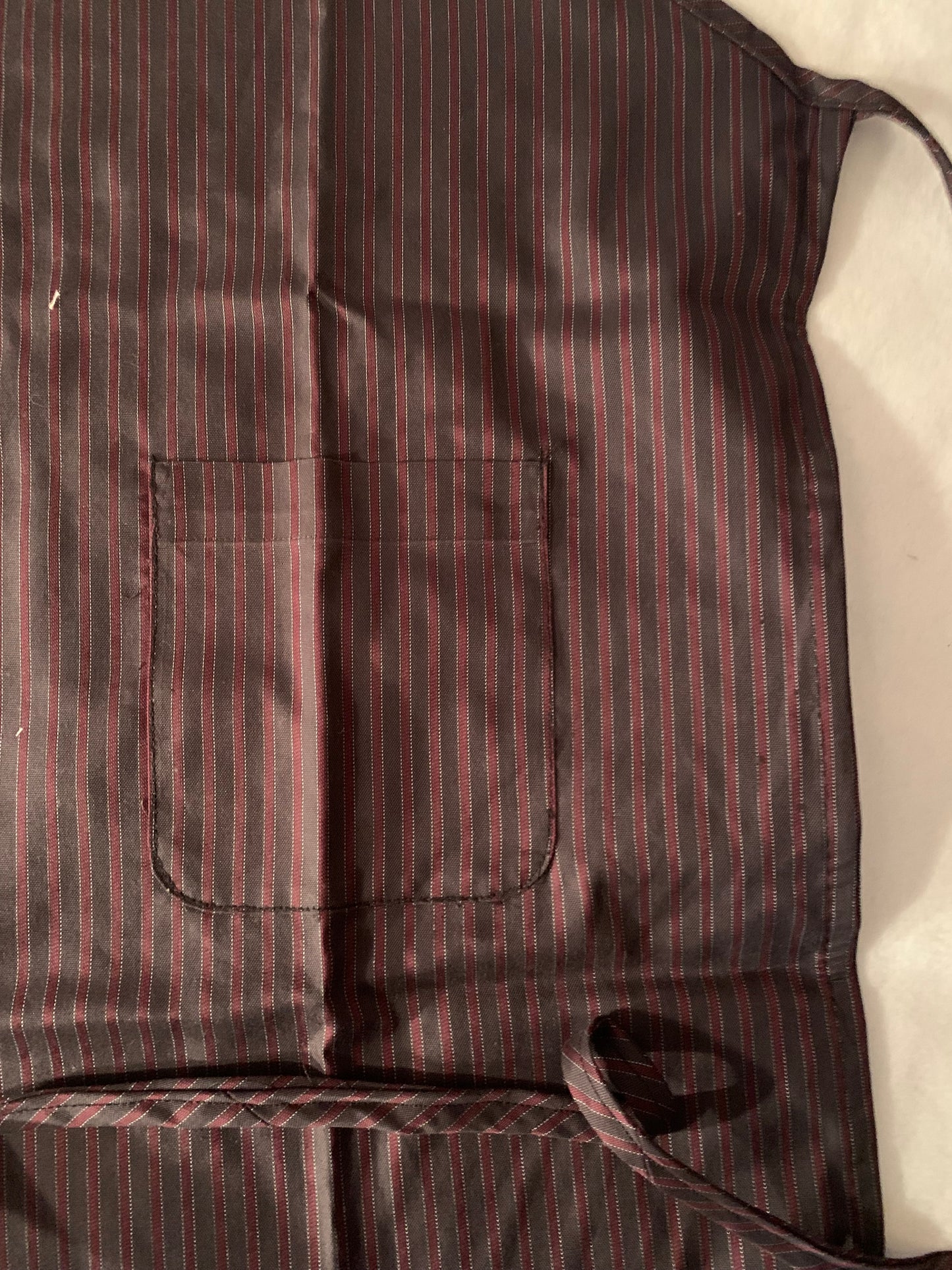 Adult Apron with pockets, kitchen apron, adult or large child, washable, craft apron, male shirt apron