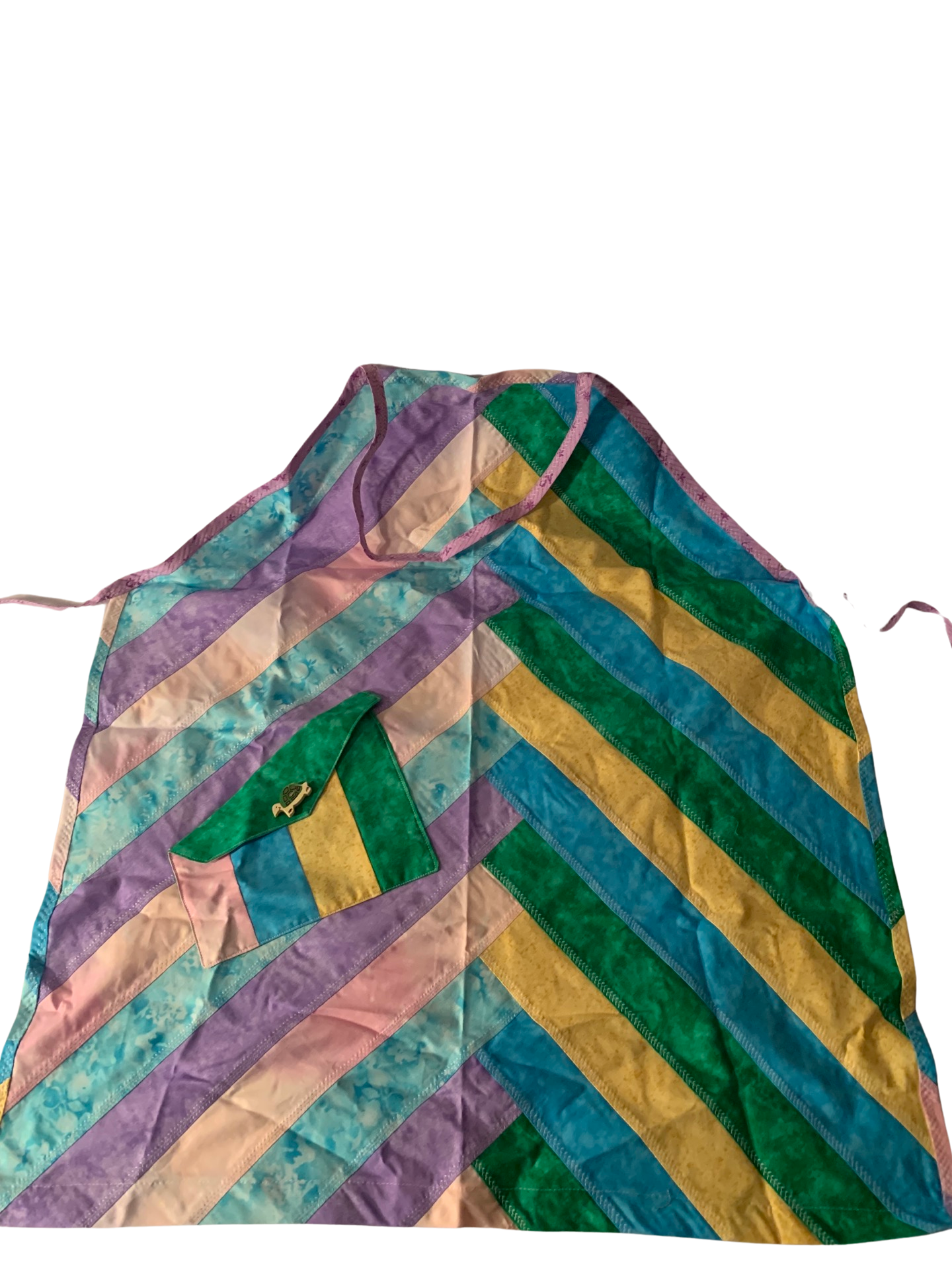 Adult Apron with pockets, kitchen apron, adult or large child, washable, craft apron