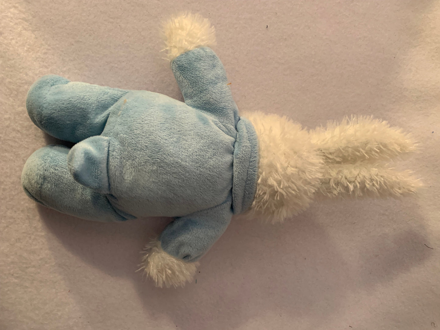 Weighted stuffed animal, bunny with 2 lbs, washable plush buddy, rabbit, Easter