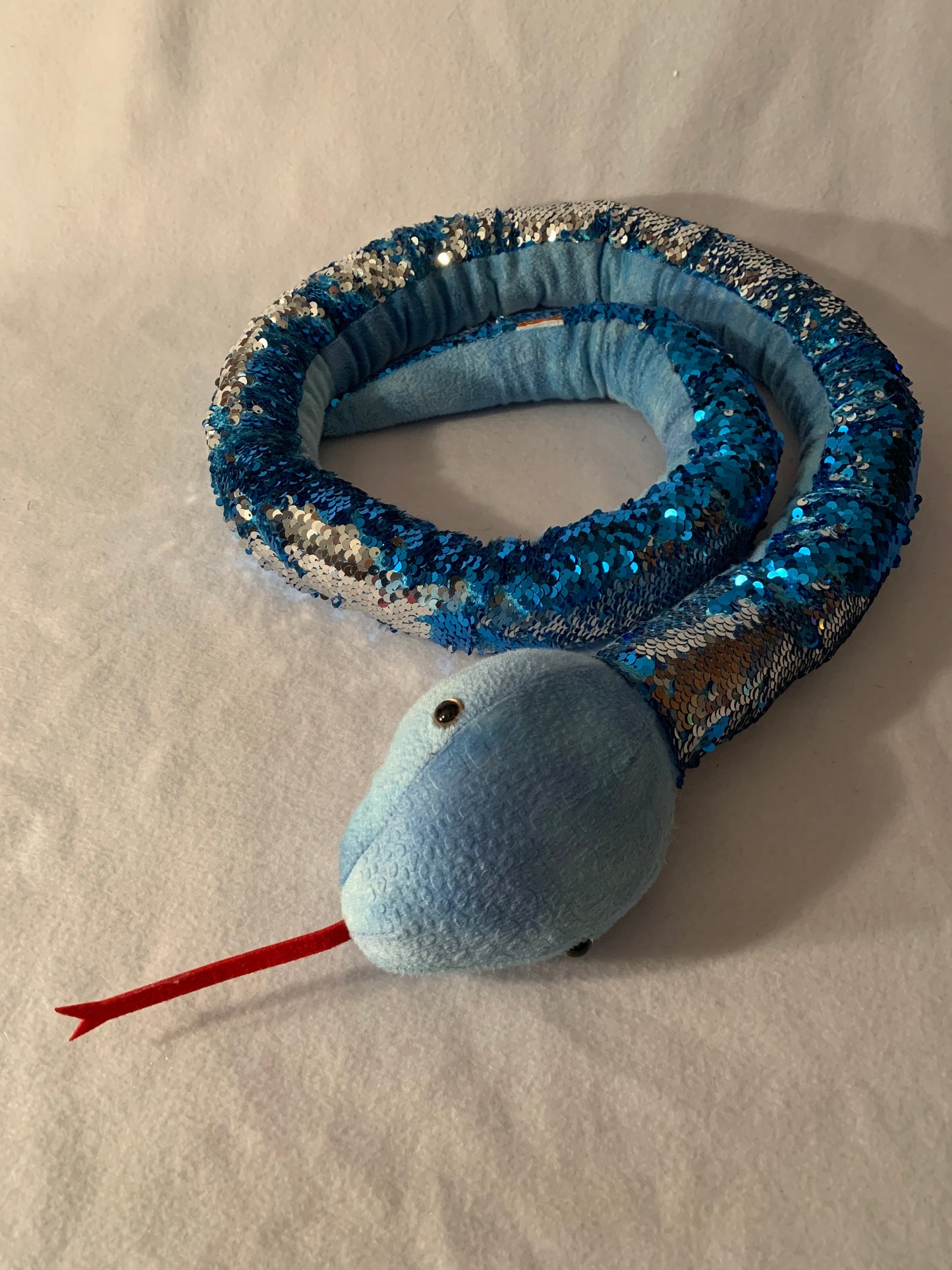 Weighted Stuffed Animal, Plush Snake with 3 lbs, long weighted buddy, washable, various colors and patterns, Cobra, Boa Constictor, Python, Corn, Garter, Albino