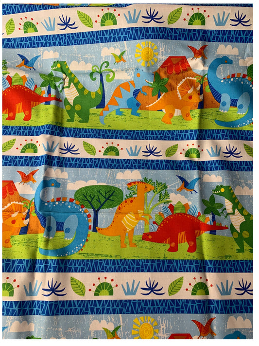 Small Weighted Blanket with Dinosaurs, 4 lbs, sleep aide, washable, autism, dino