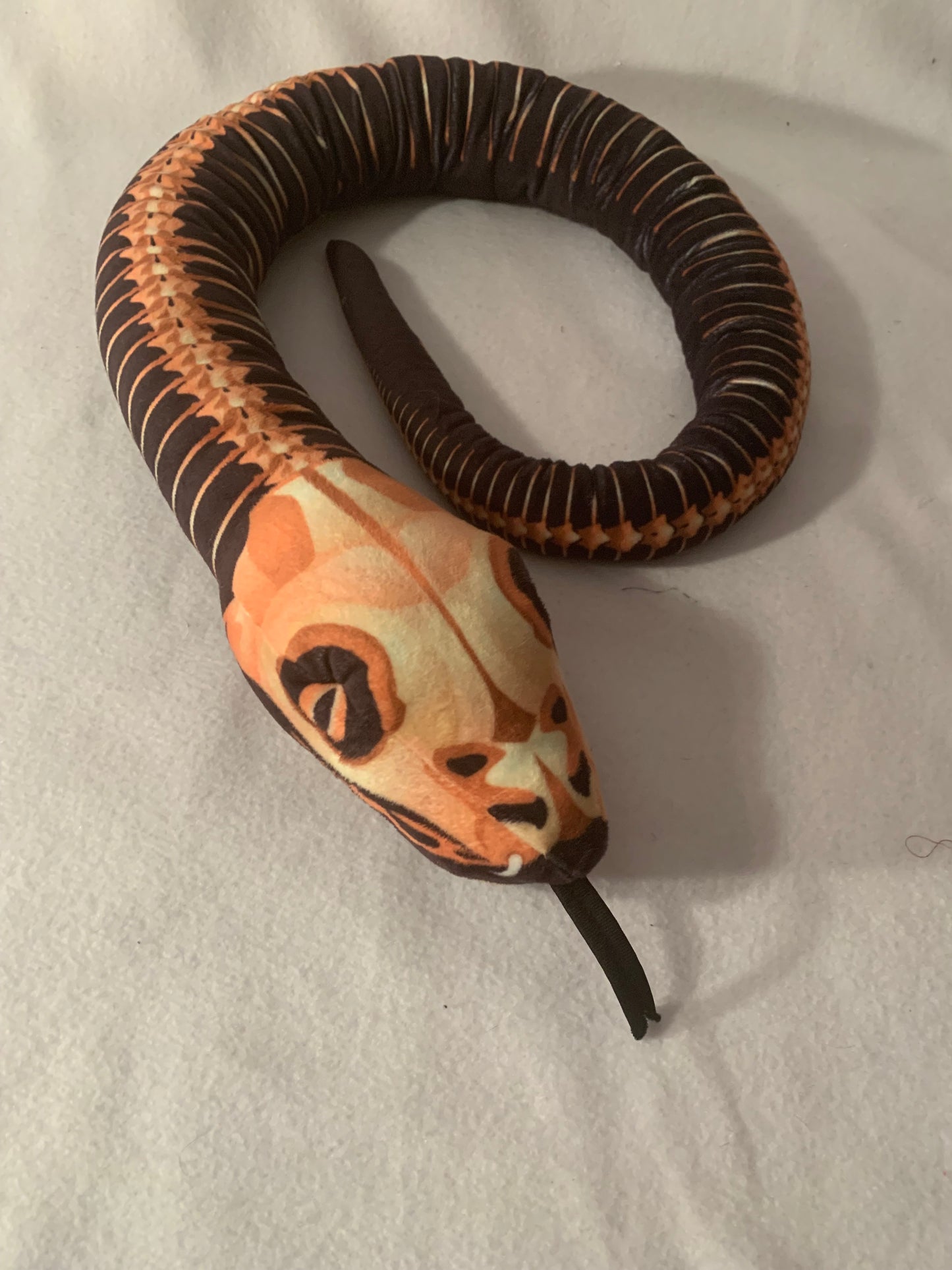 Weighted Stuffed Animal, Plush Snake with 3 lbs, long weighted buddy, washable, various colors and patterns, Cobra, Boa Constictor, Python, Corn, Garter, Albino