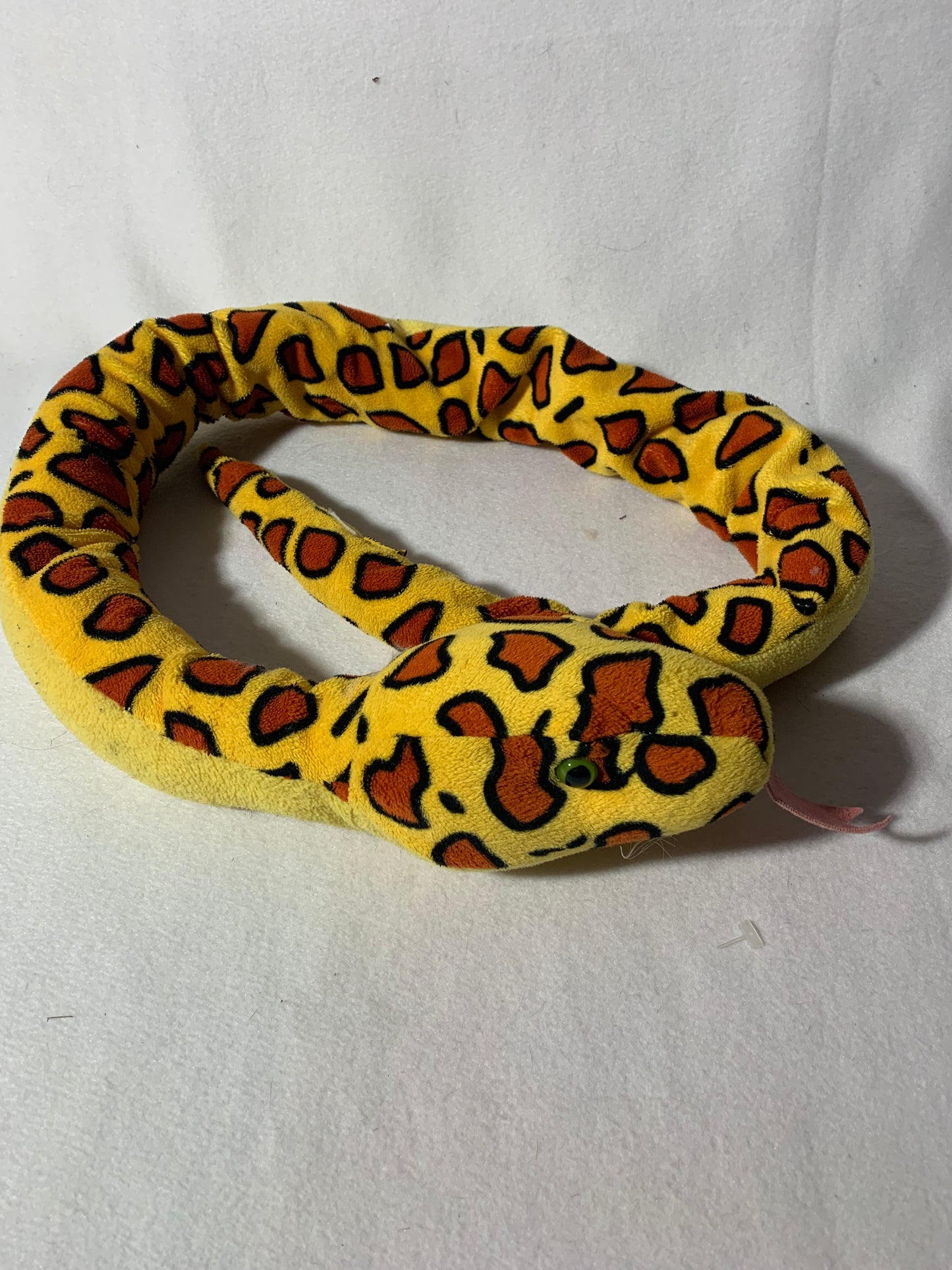 Weighted Stuffed Animal, Plush Snake with 3 lbs, long weighted buddy, washable, various colors and patterns, Cobra, Boa Constictor, Python, Corn, Garter, Albino