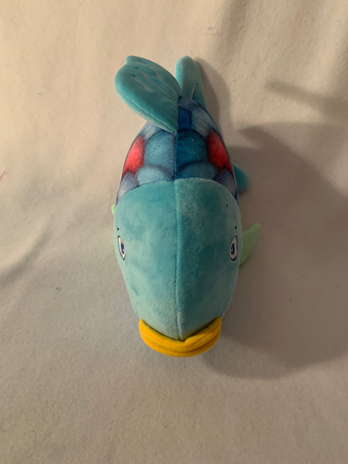 Weighted stuffed animal, Rainbow fish with 3 lbs, Various fish, platypus, washable weighted plush buddy, AUTISM PLUSH FISH