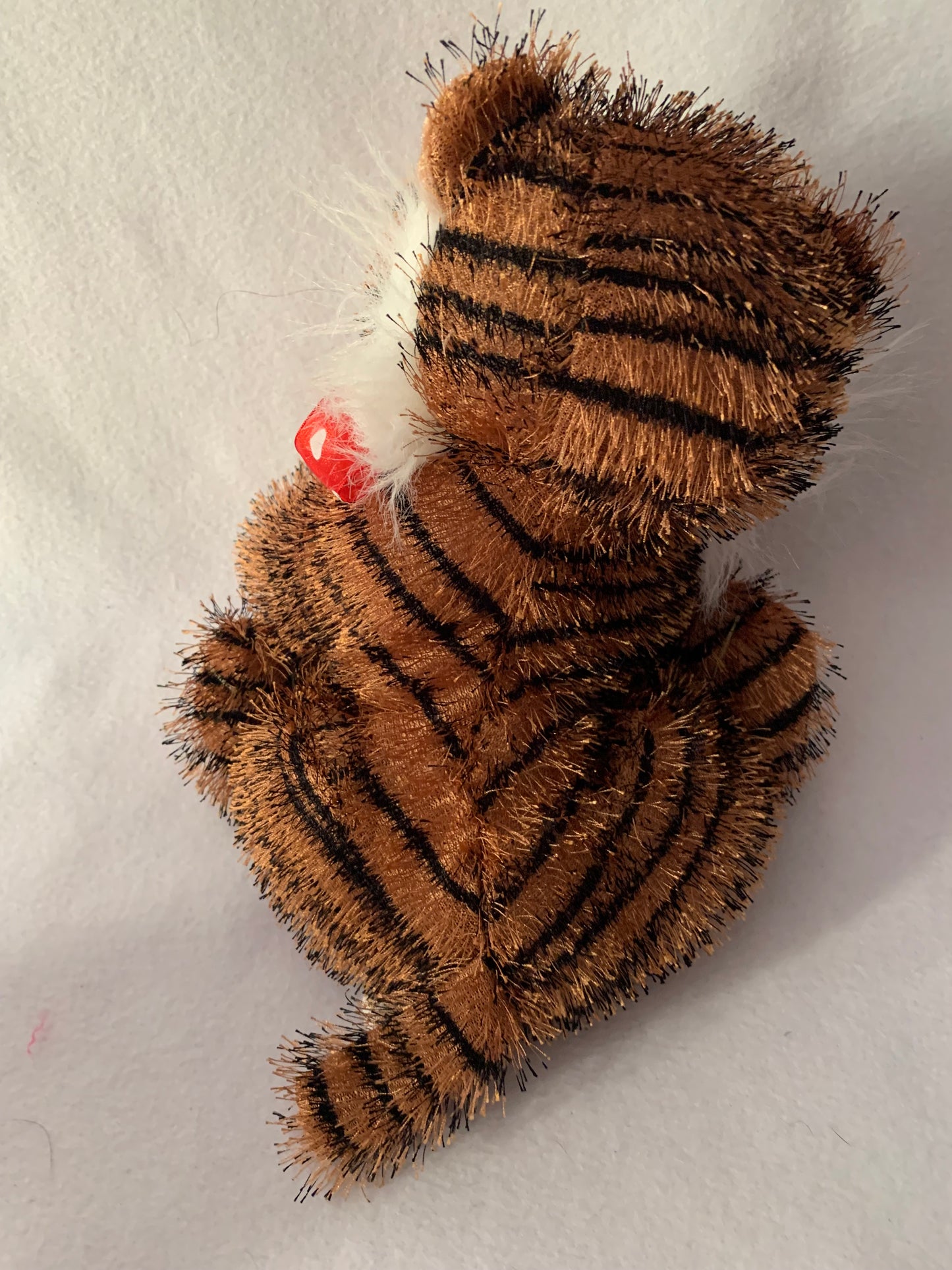 Weighted stuffed animal - tiger, leopard or lion sensory toy with 2 1/2 lbs, autism sensory toy, plush weighted buddy