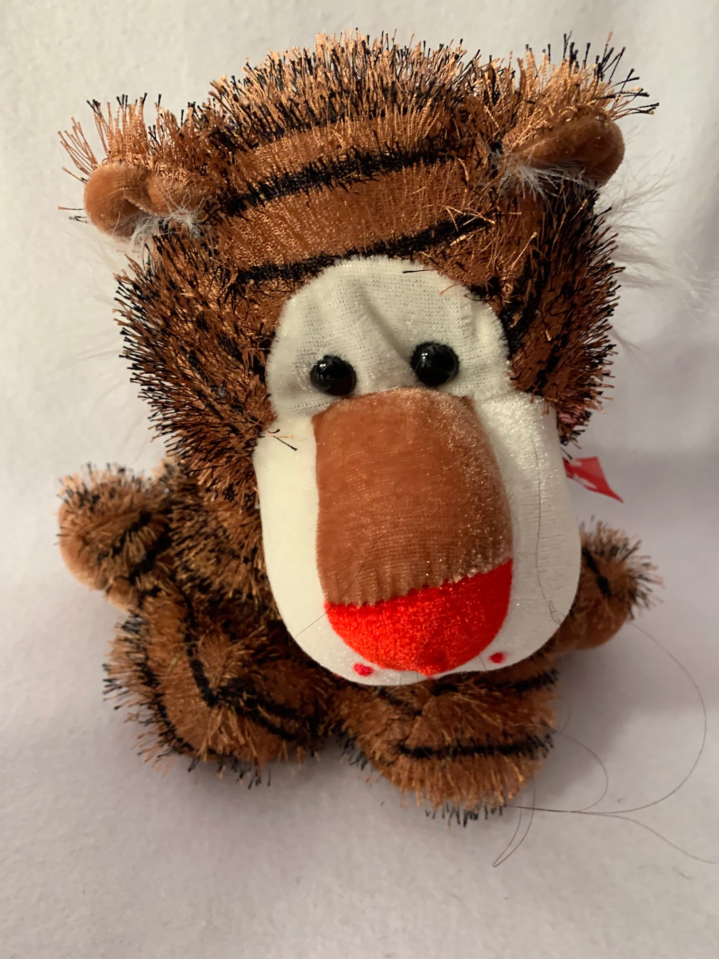 Weighted stuffed animal - tiger, leopard or lion sensory toy with 2 1/2 lbs, autism sensory toy, plush weighted buddy
