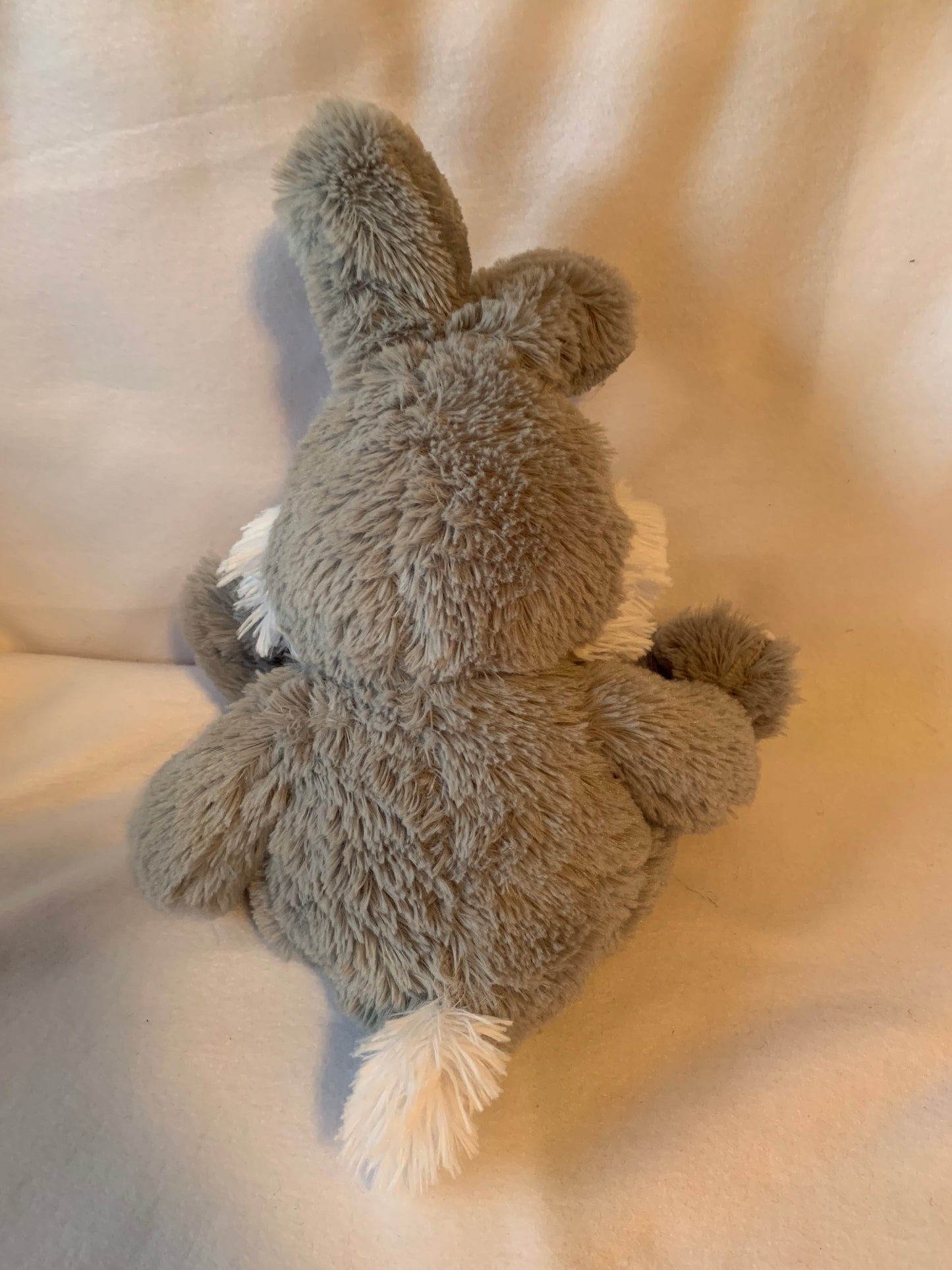 Jumbo WEIGHTED STUFFED ANIMAL, large bunny rabbit sensory toy, with 12 lbs, washable