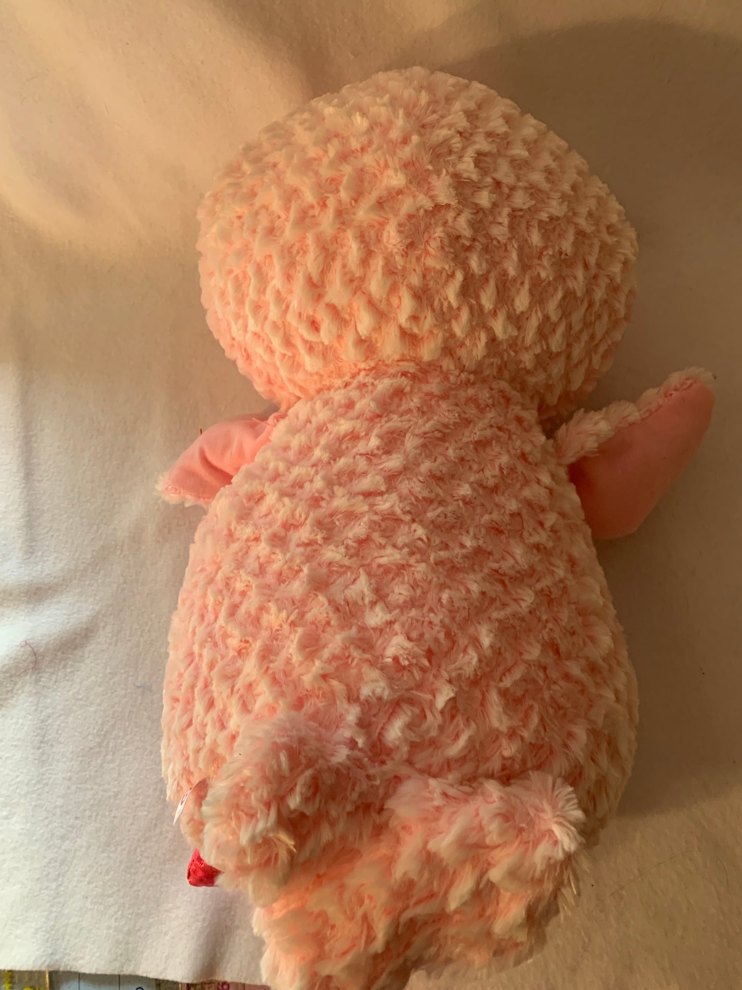 Weighted stuffed animal, Jumbo owl, pig, bunny or chick with 10 lbs, large washable weighted buddy, duck, Easter