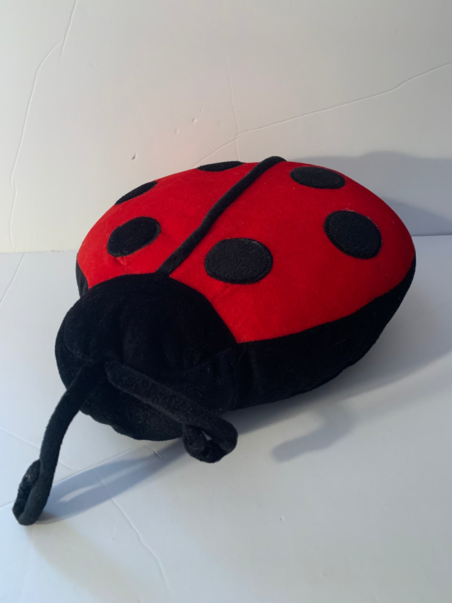 Weighted stuffed animal - lady bug, grumpy cat, pig, panda bear or lion with 3 lbs, washable plush buddy, autism sensory toy