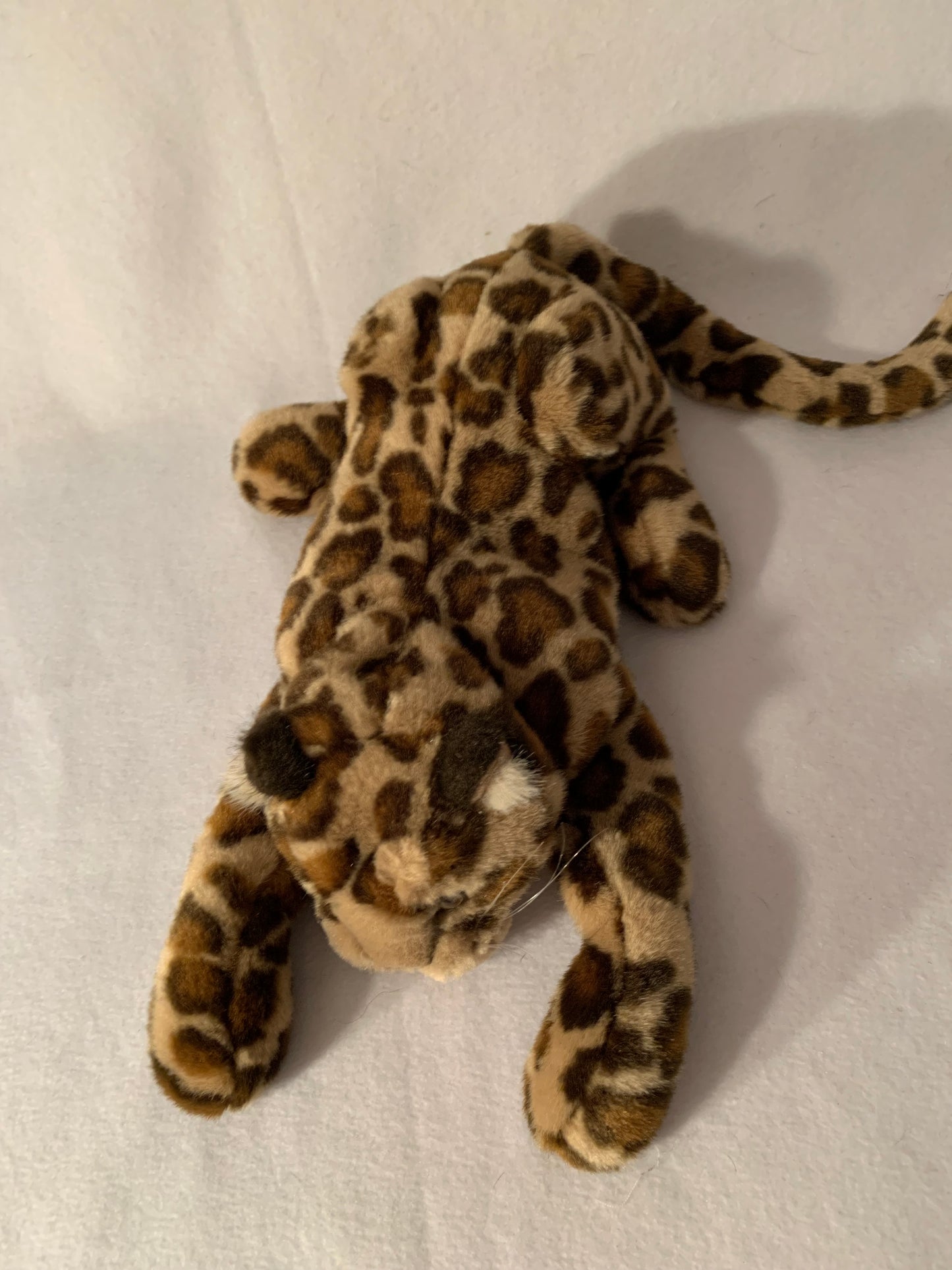 Weighted stuffed animal - tiger sensory toy with 2 1/2-3 lbs, autism sensory toy, leopard, plush weighted buddy