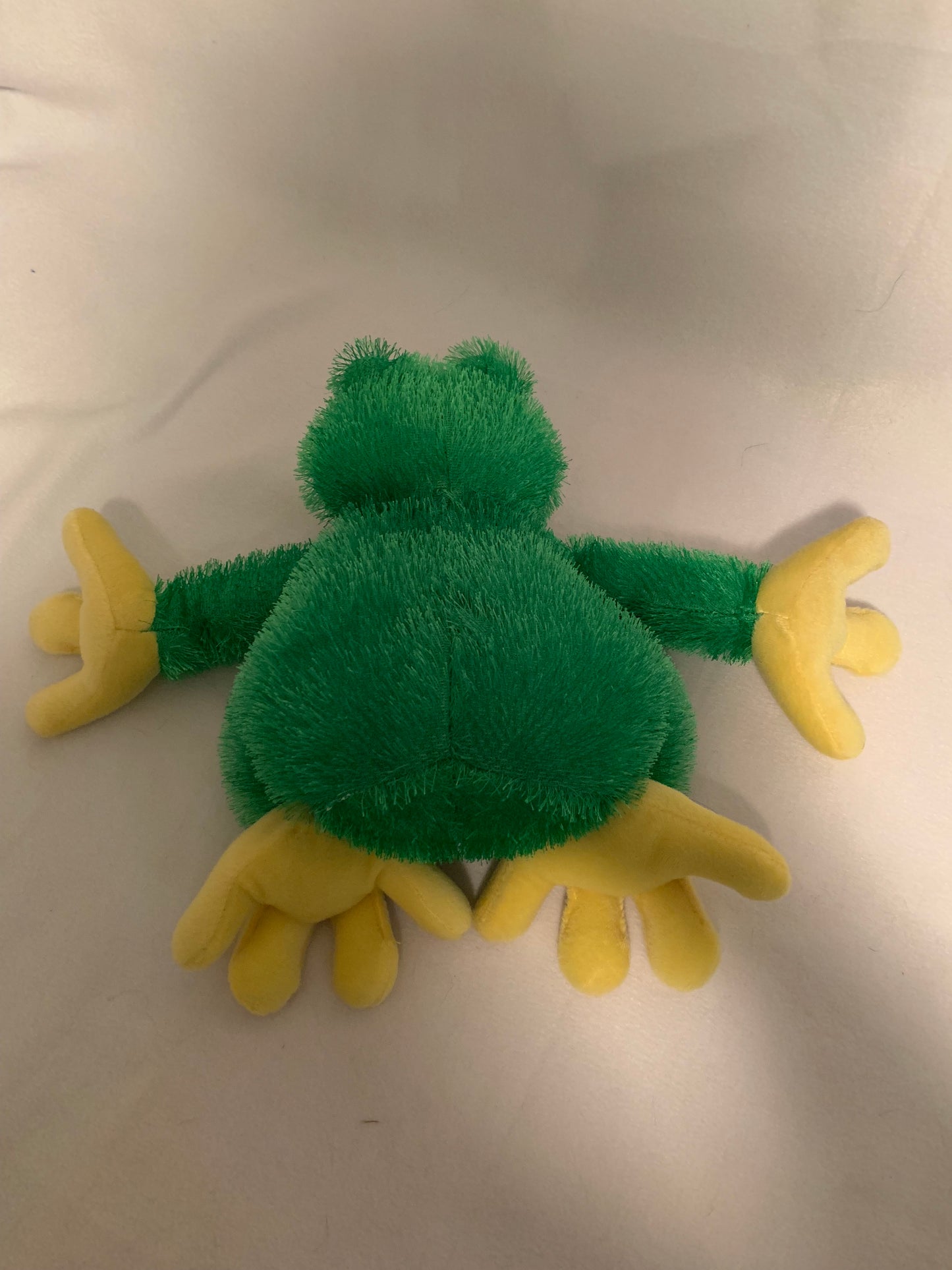 Weighted stuffed animal, frog with 3 lbs, washable plush buddy, various patterns, autism toy