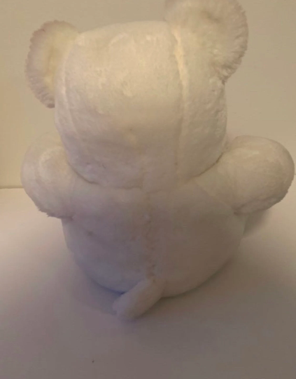 Large Weighted stuffed animal, jumbo bear with 6 lbs, washable plush buddy