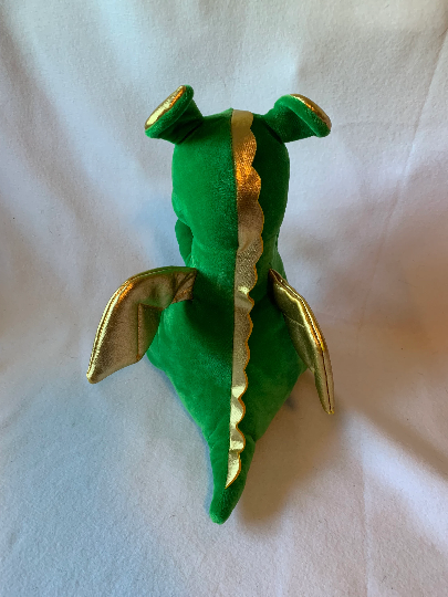 Weighted stuffed animal, small dragon sensory toy with 2-3 lbs, AUTISM WEIGHTED PLUSH, washable buddy