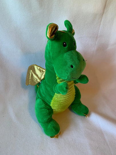 Weighted stuffed animal, small dragon sensory toy with 2-3 lbs, AUTISM WEIGHTED PLUSH, washable buddy