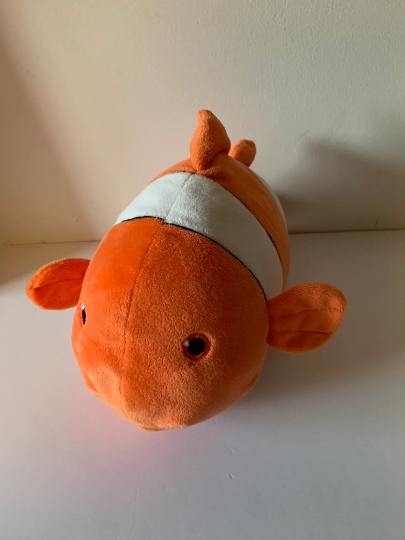 Weighted stuffed animal, Rainbow fish with 3 lbs, Various fish, platypus, washable weighted plush buddy, AUTISM PLUSH FISH