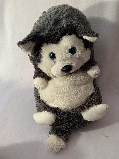 Large Weighted stuffed animals, husky, bunny or bears with 5 lbs, AUTISM PLUSH, washable buddies